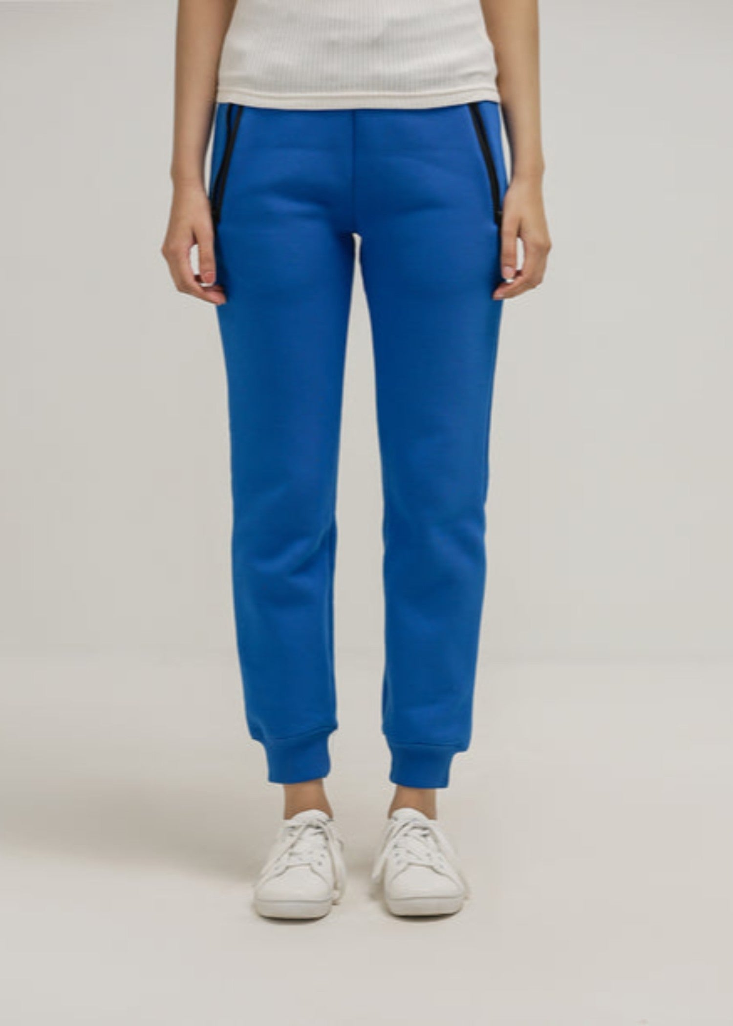 fleece Trousers in Blue