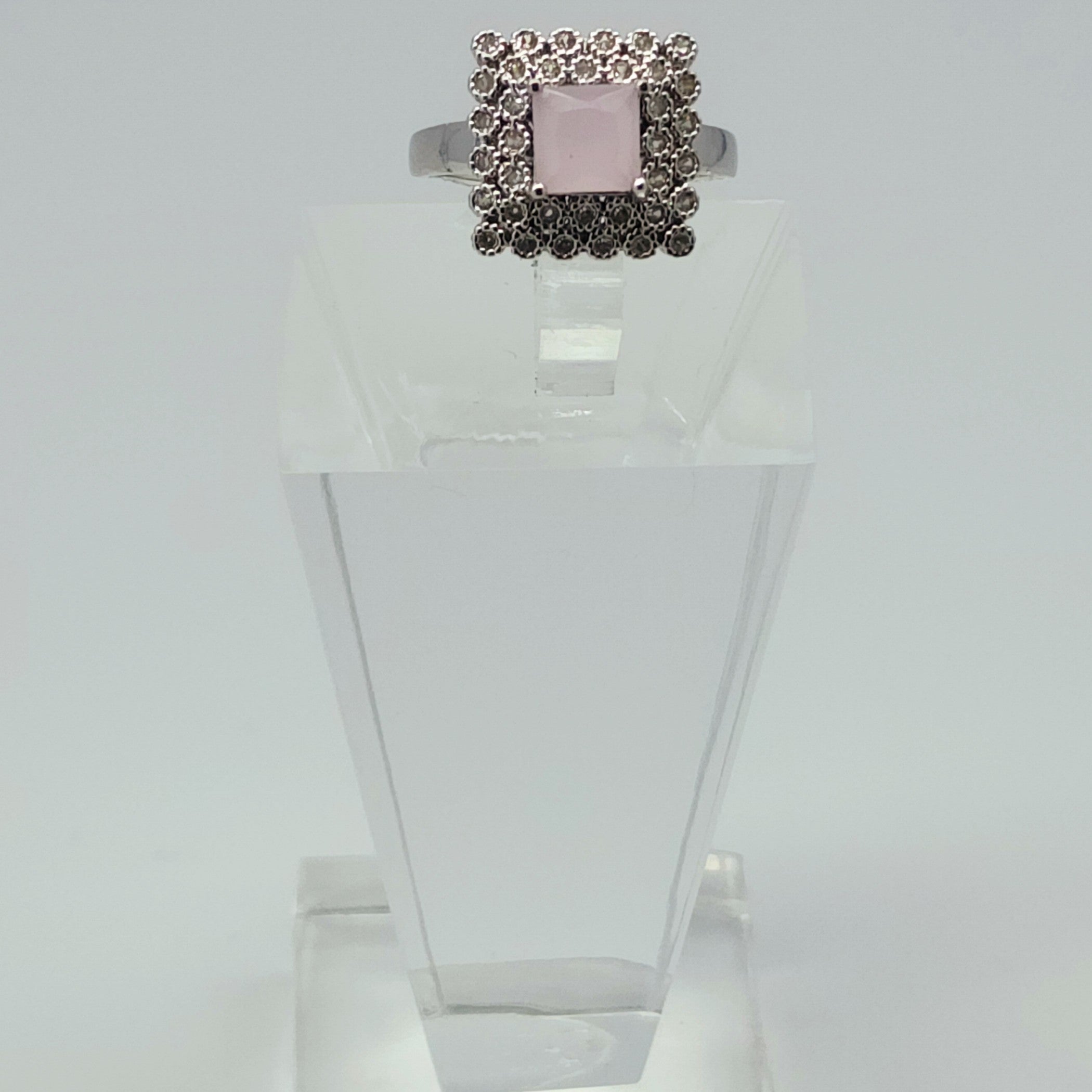 Ring in Baby pink Color by - Trendy Women Ring DQK8471
