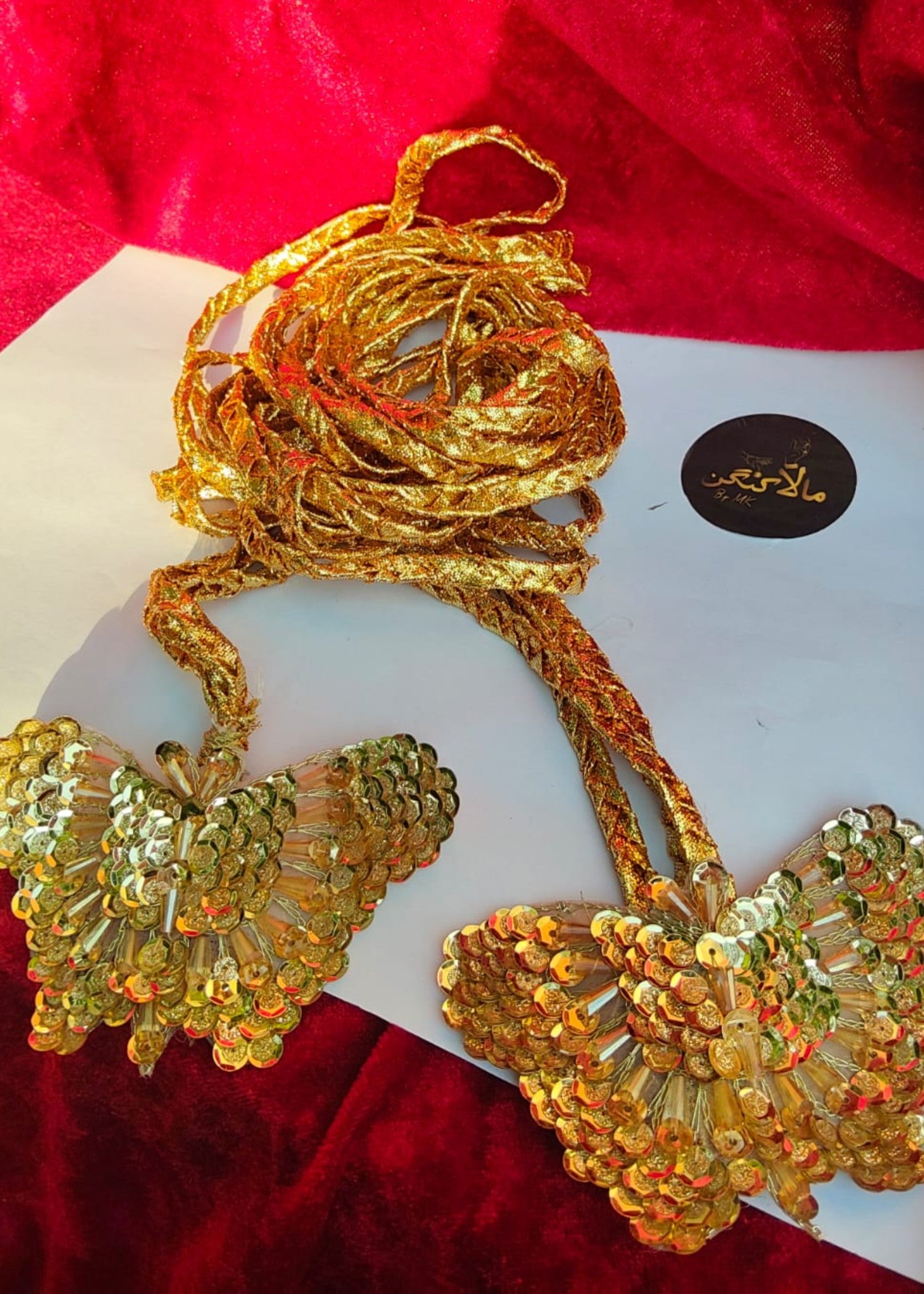 Paranda in Gold Color by - Trendy Women Paranda BCW3310