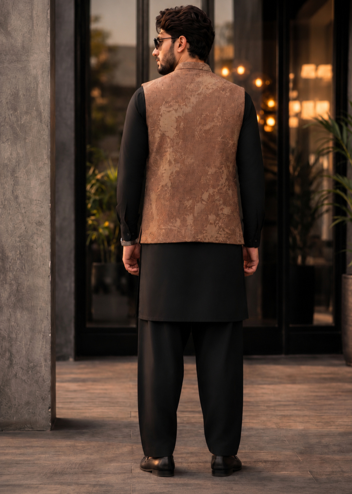 suiting Waistcoat in Copper
