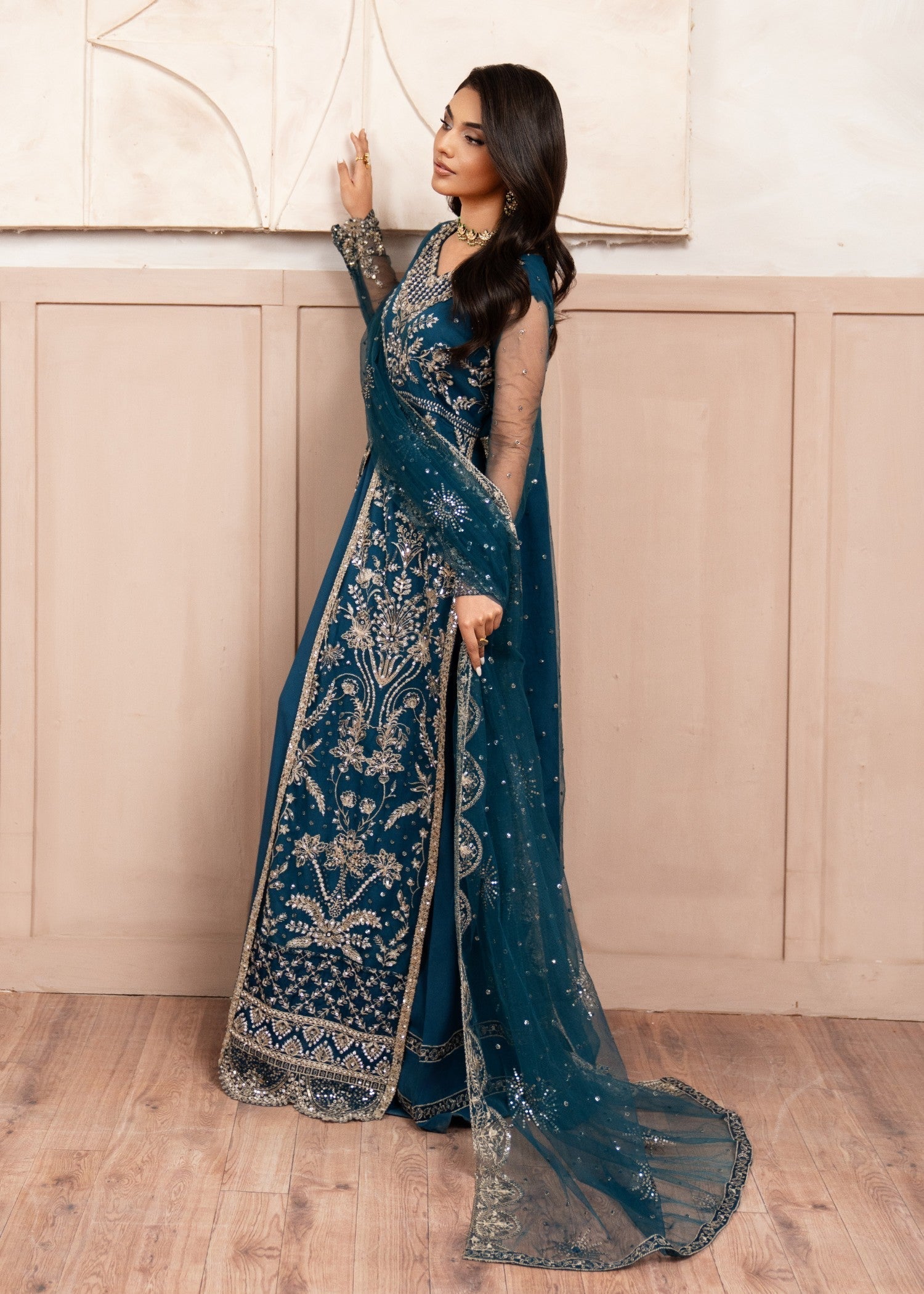 net Maxi in Teal