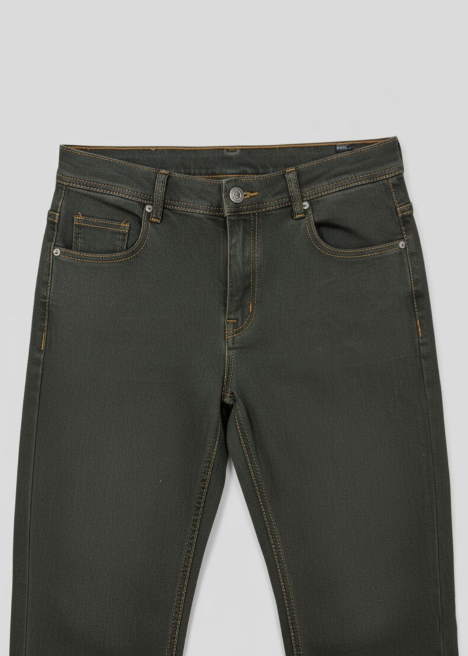 polycotton Jeans in Dark green