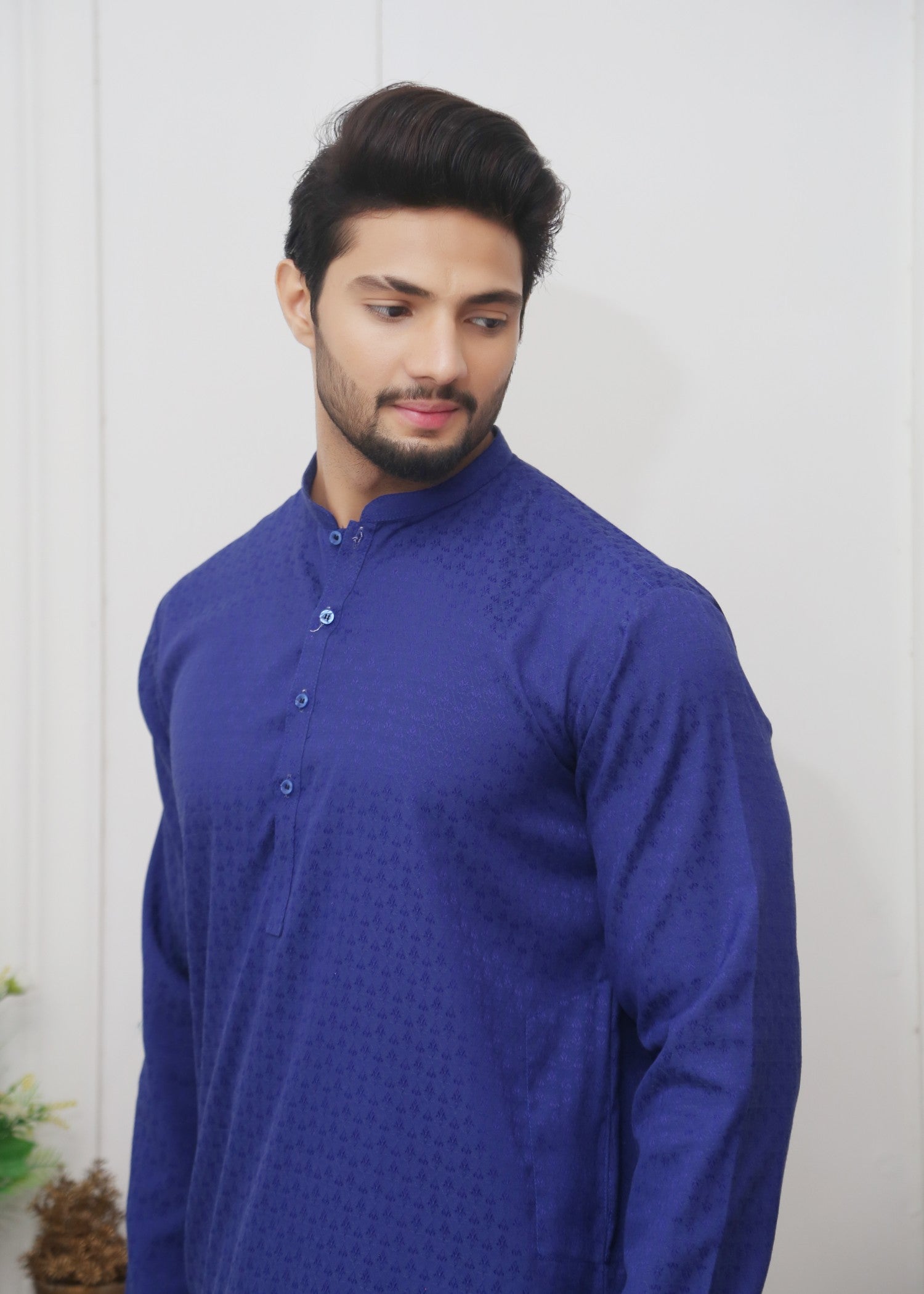 cotton Kurta in Blue