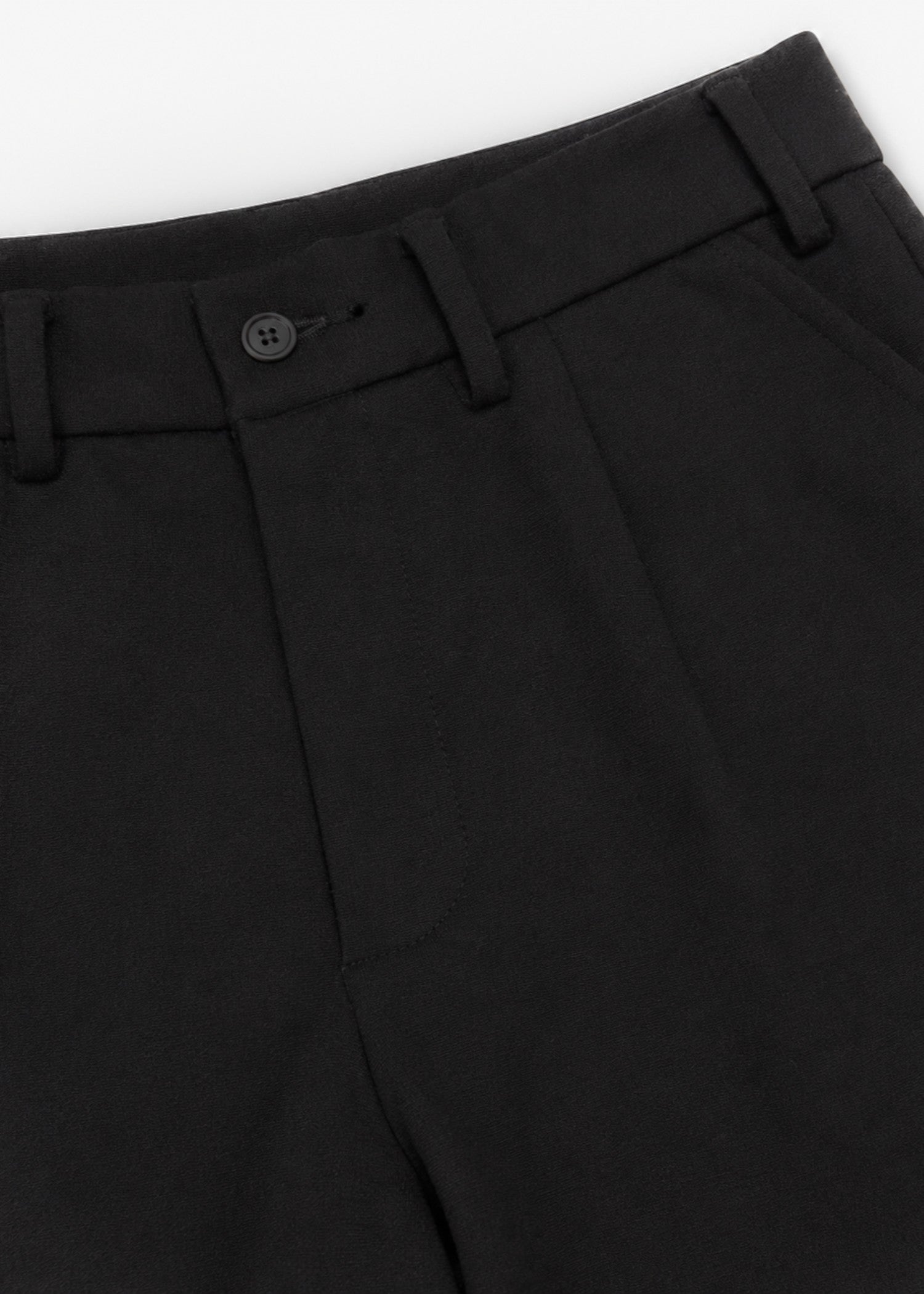 interlock knit Pants in Black