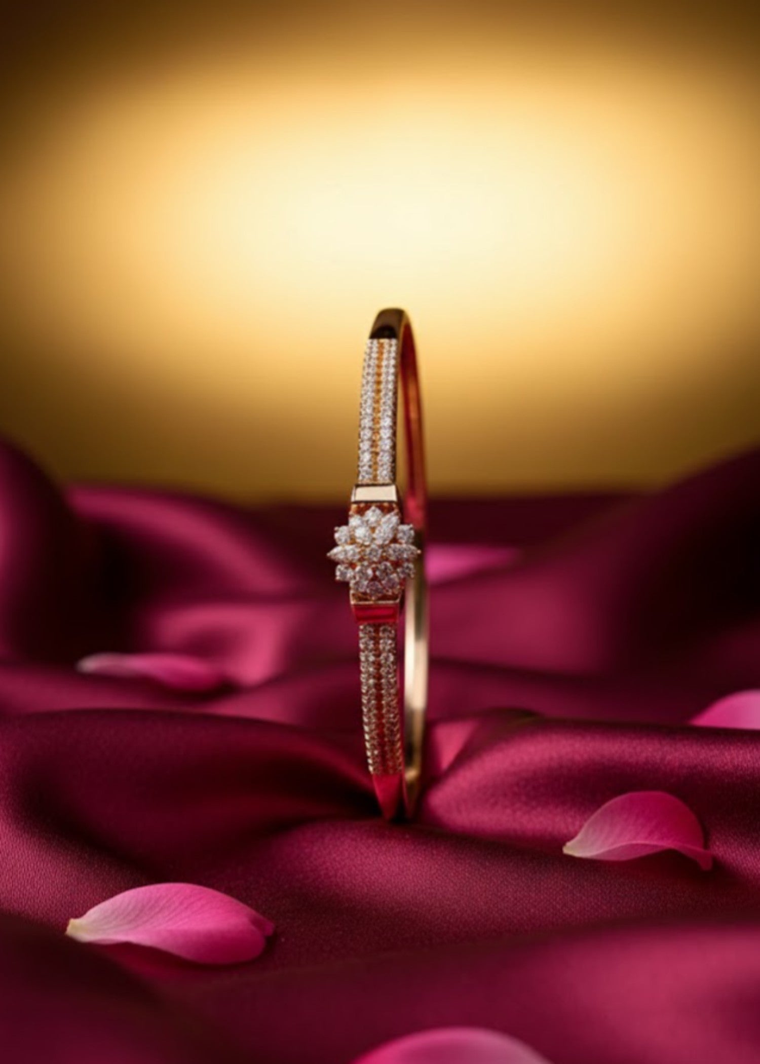 Bangles in White Color by - Trendy Women Bangles FNT1296