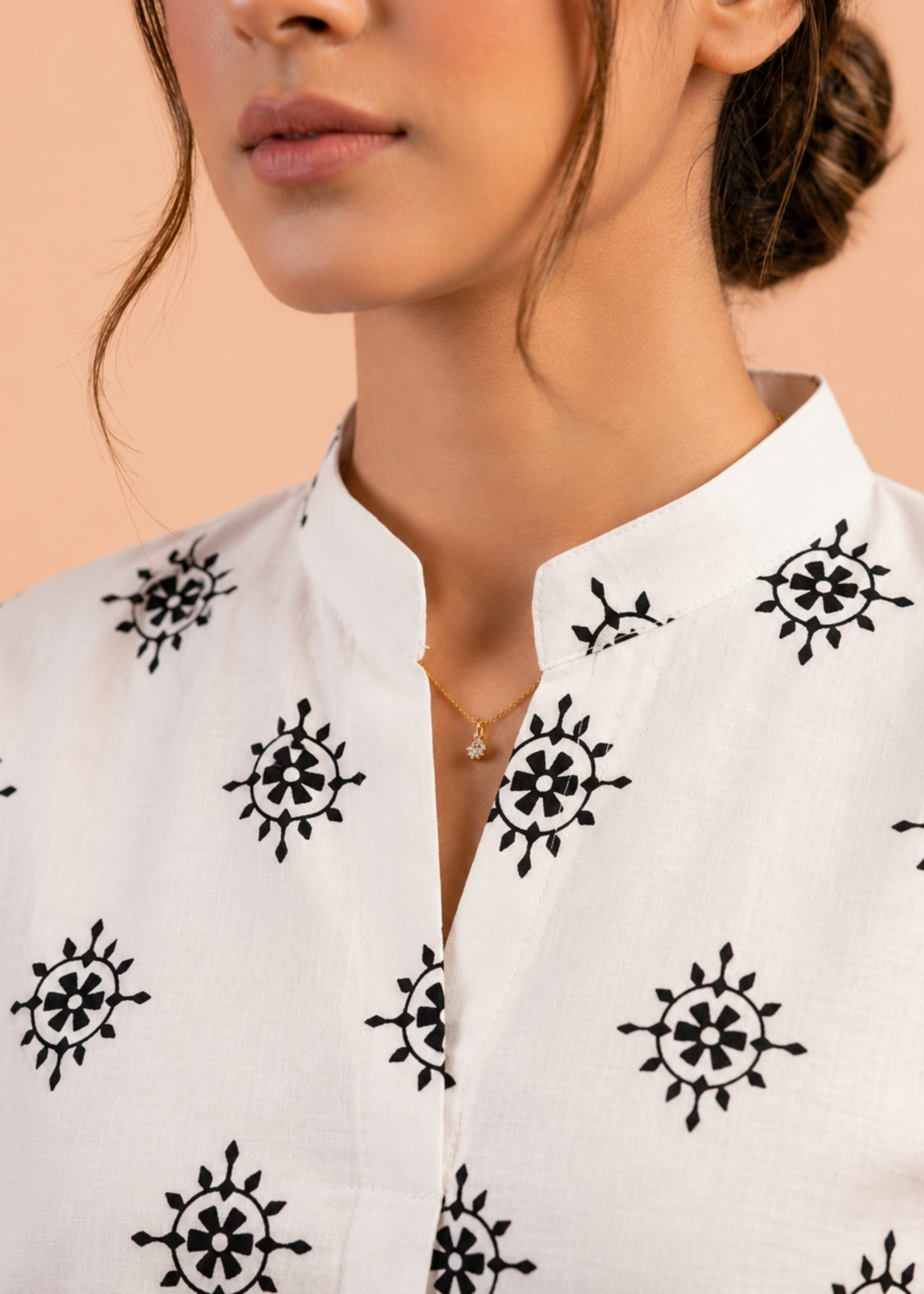 linen Co Ord Sets in White, jet black