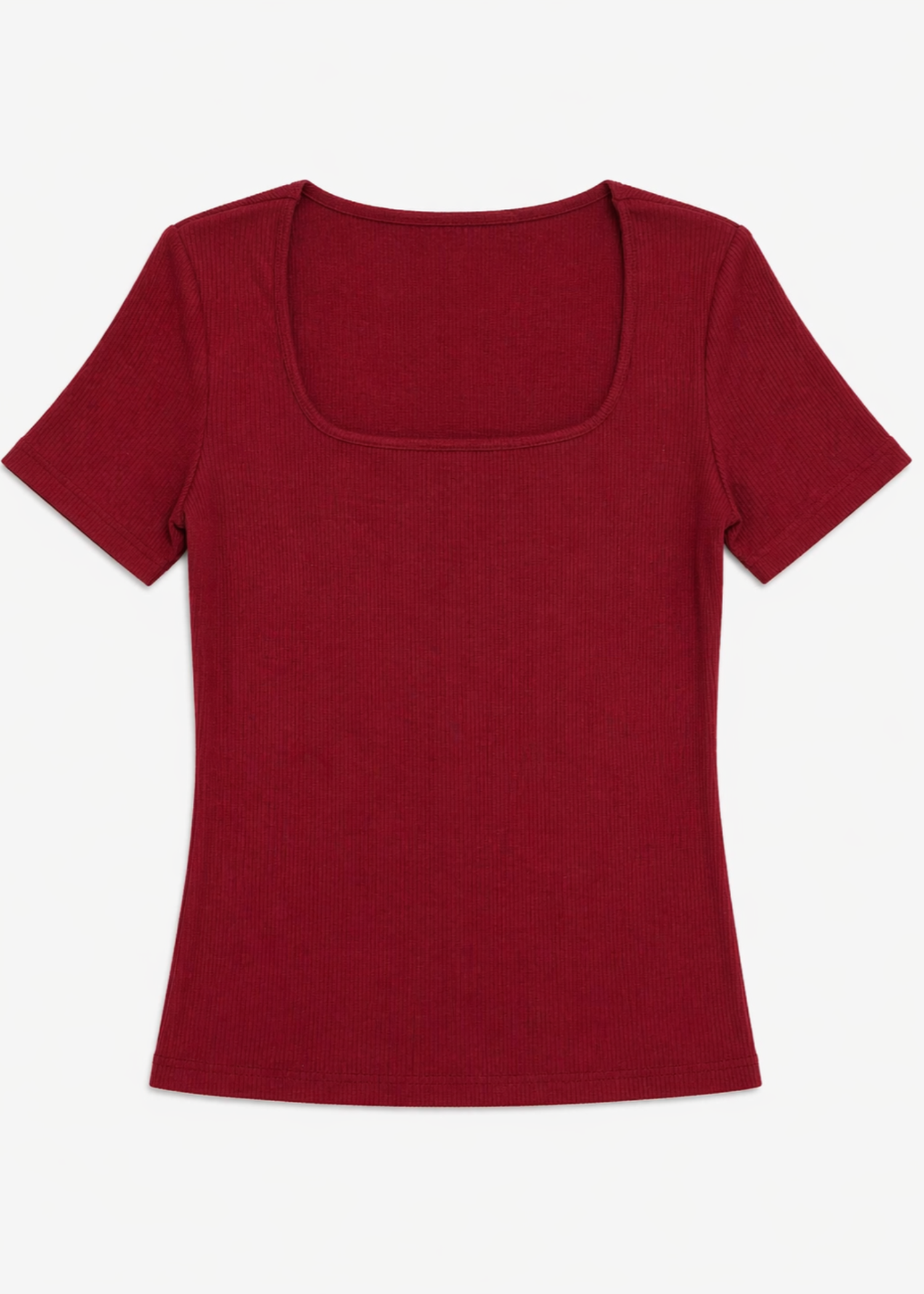 cotton Top in Maroon