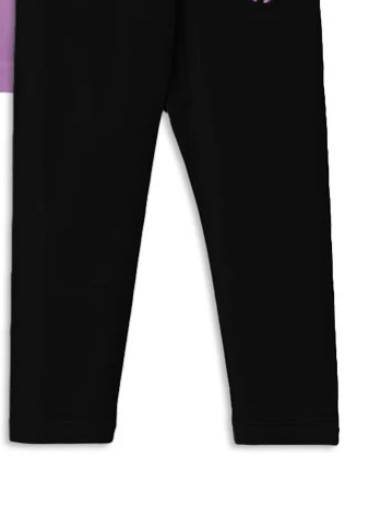 cotton jersey T Shirt in Purple heart