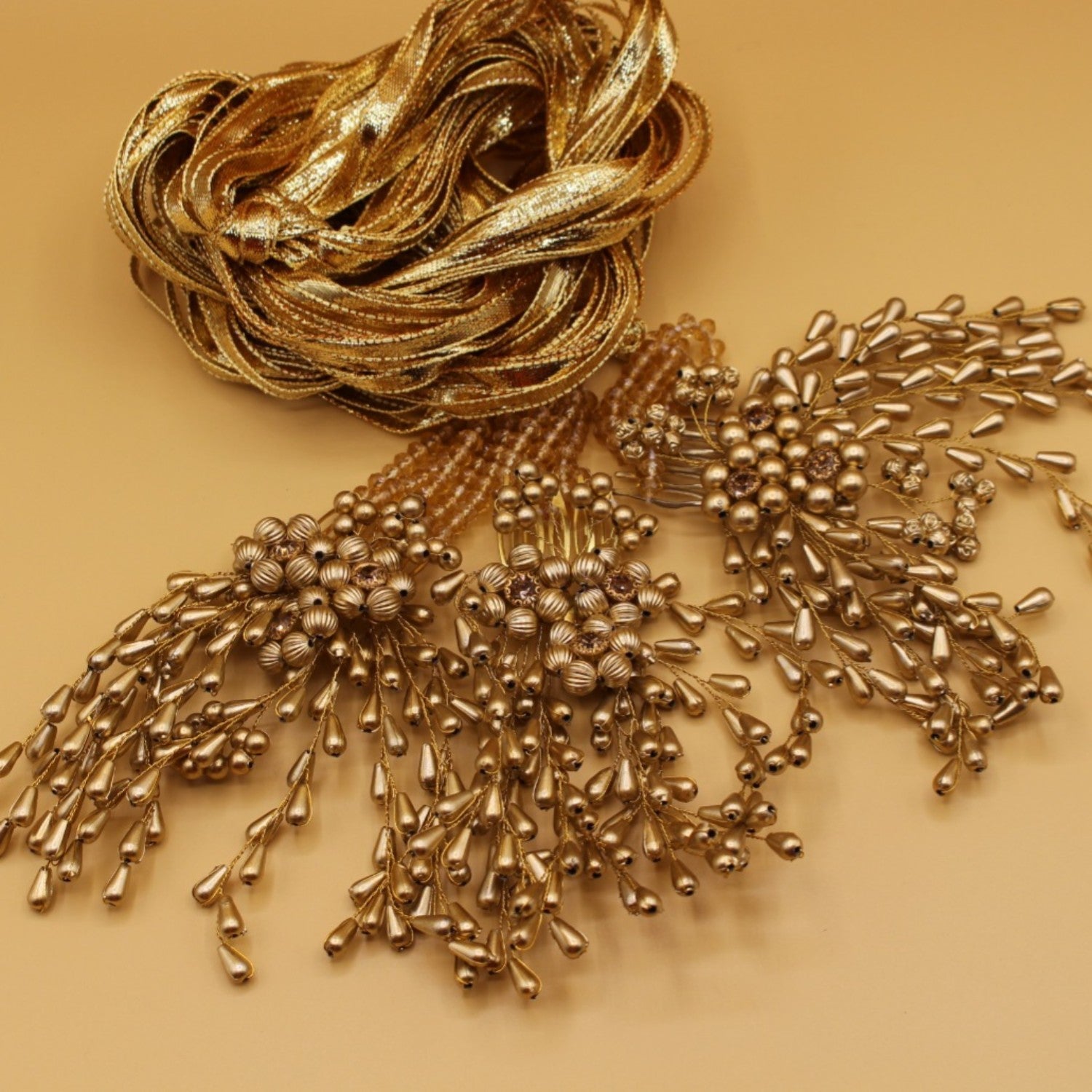 Paranda in Gold Color by - Trendy Women Paranda LGN1481