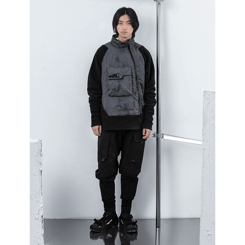 Fleece Jacket Loose Hooded Jacket Men