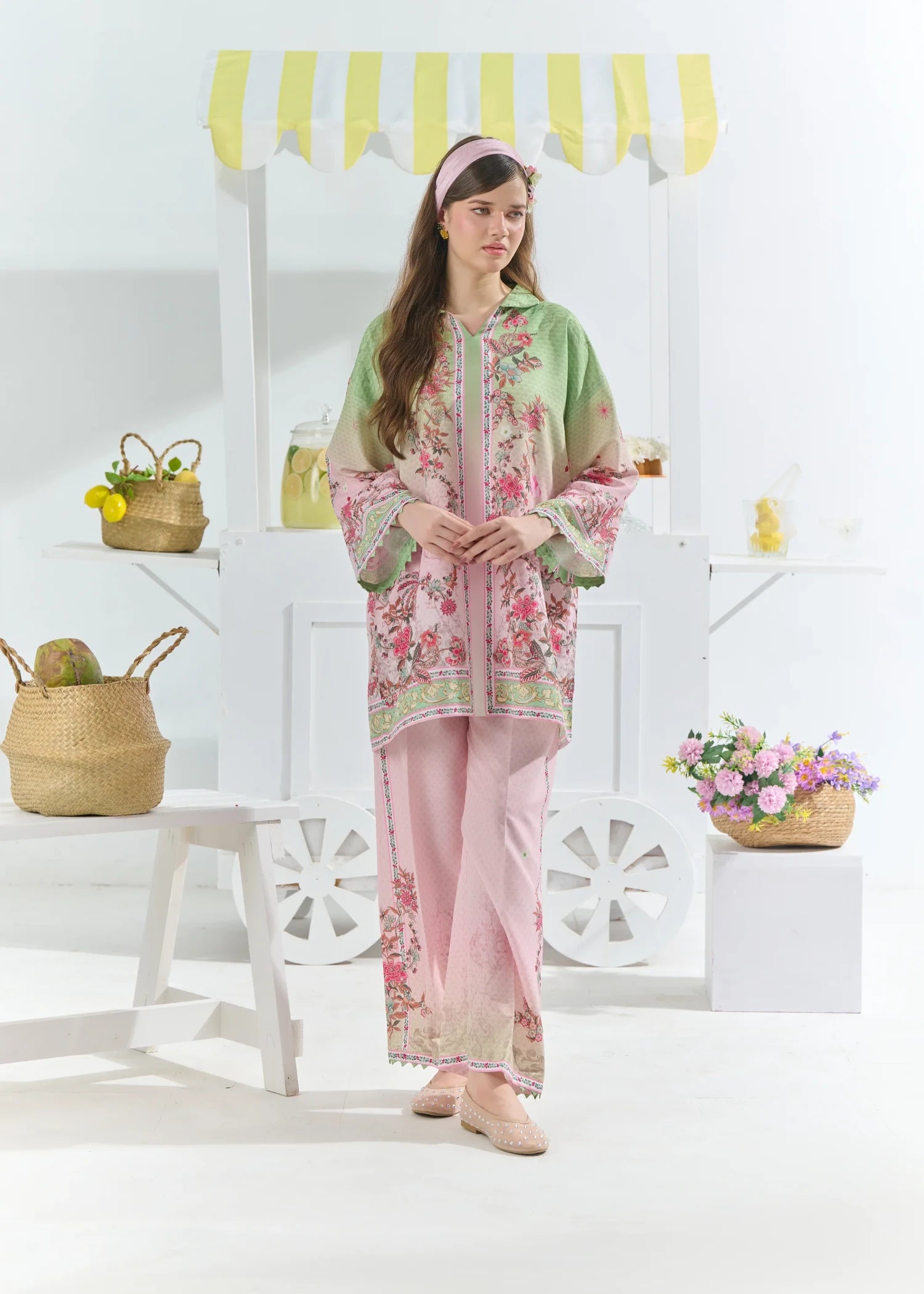 raw silk Co Ord Sets in Multi