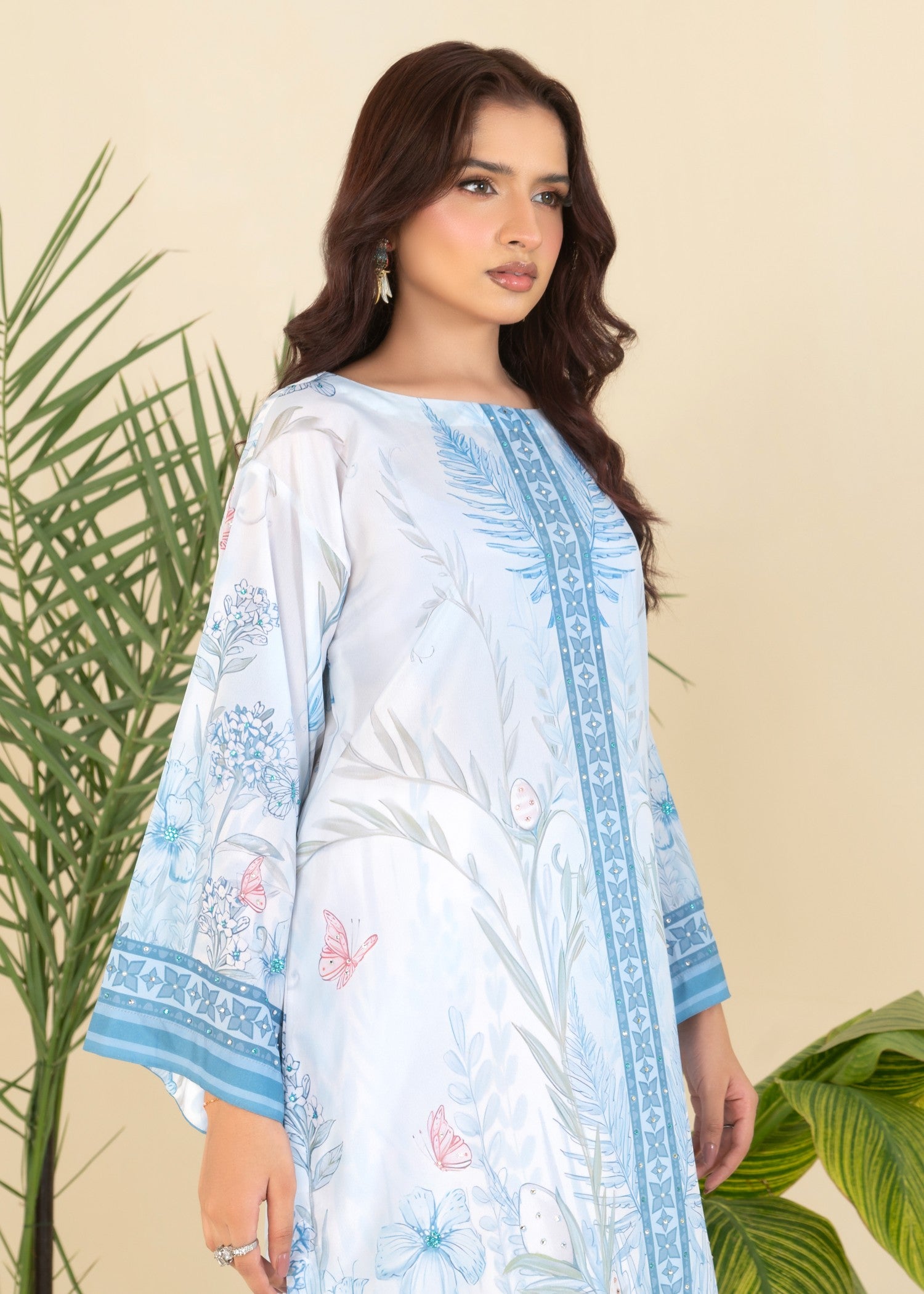 silk Co Ord Sets in White