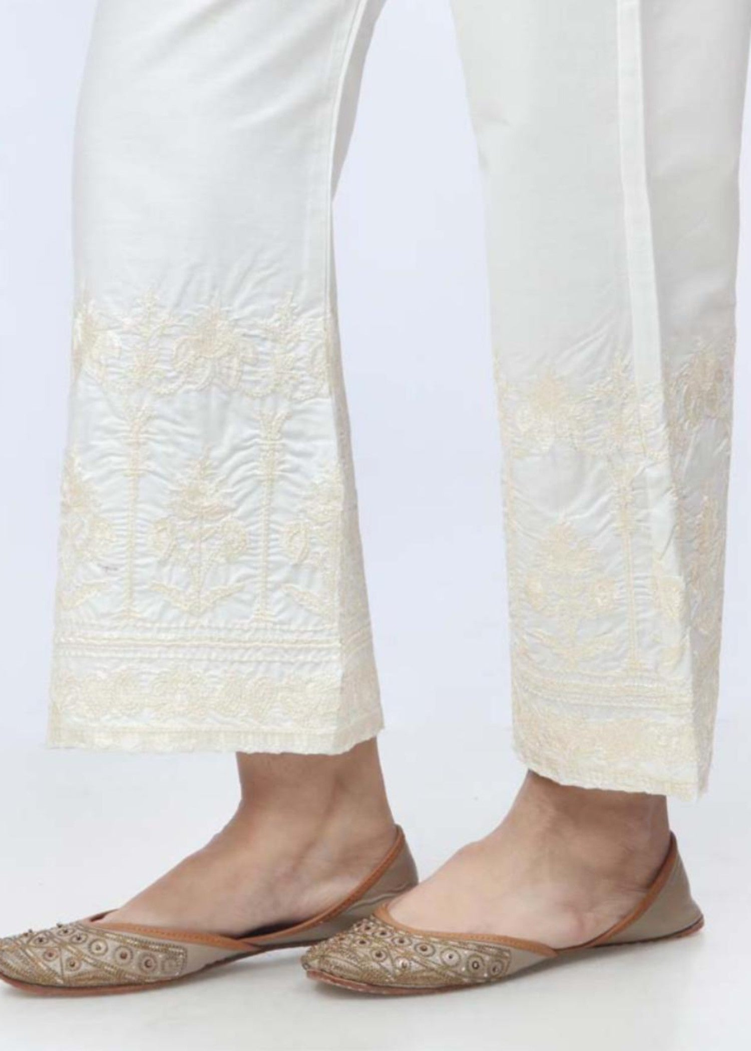 cambric Trousers in Cream