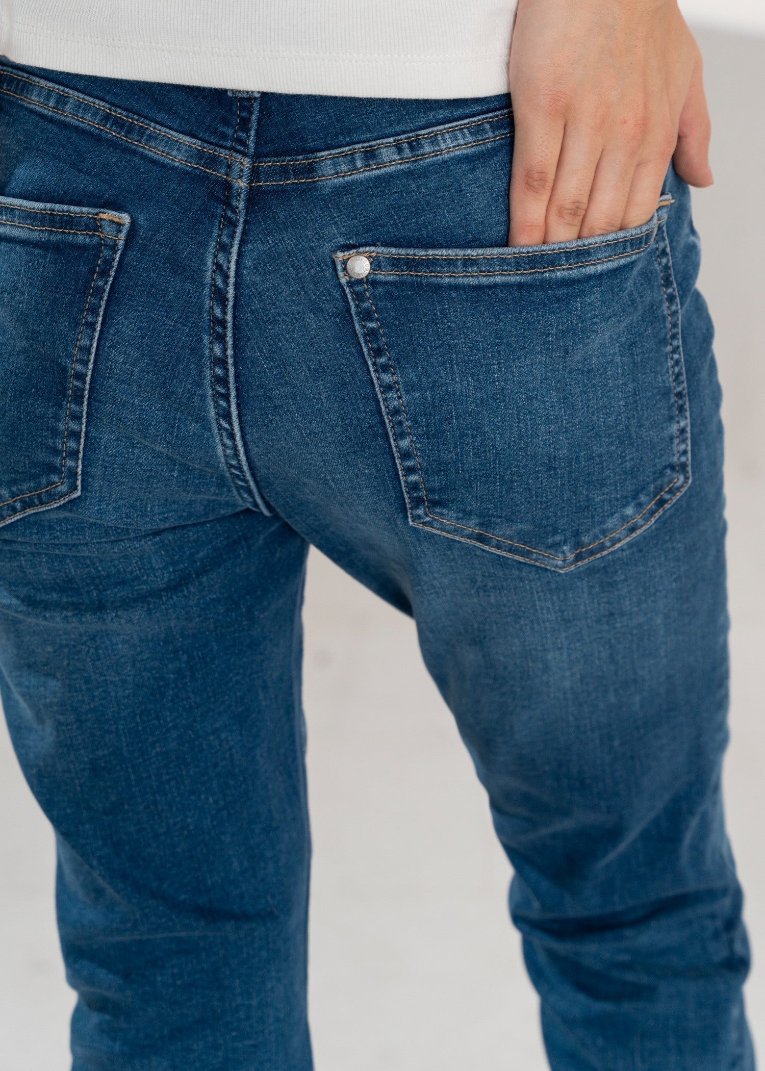 stretch denim Jeans in Blue