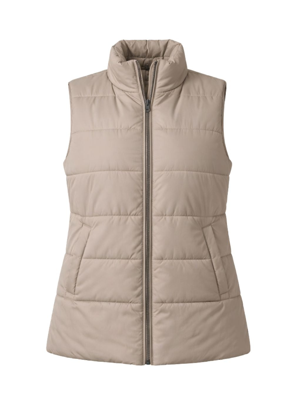 polyester Jacket in Beige