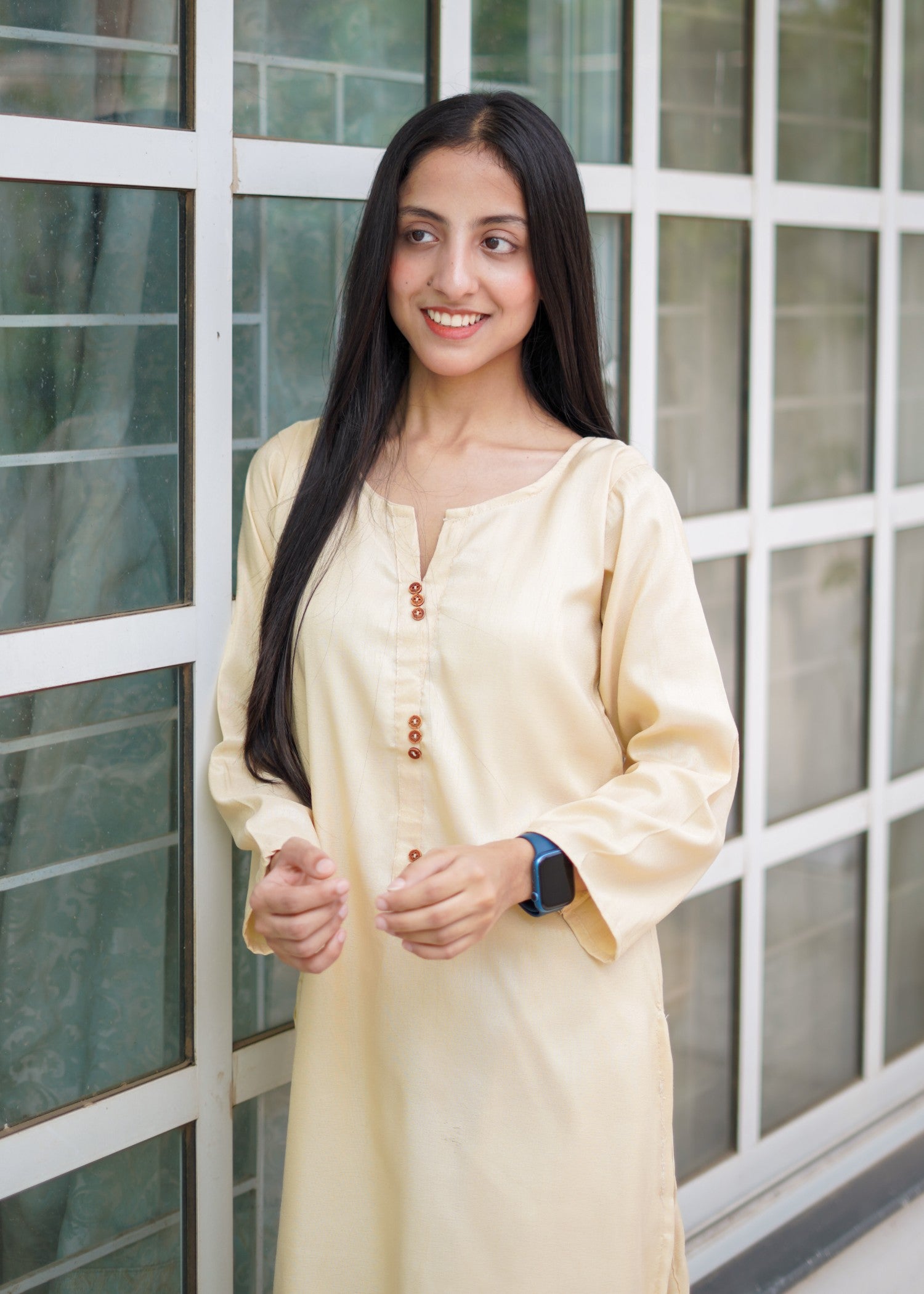 viscose raw silk Co Ord Sets in Cream