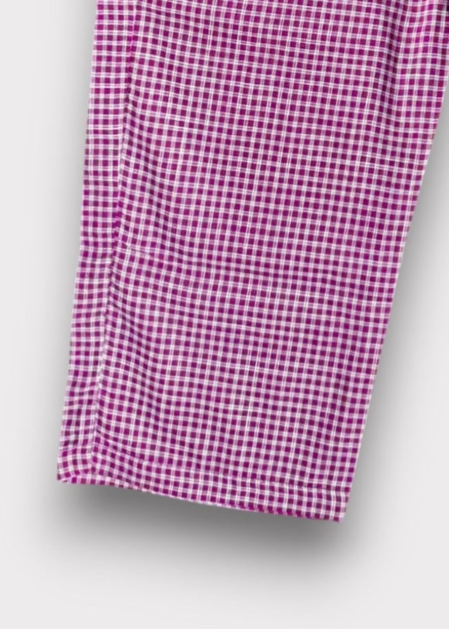 cotton Trousers in Purple
