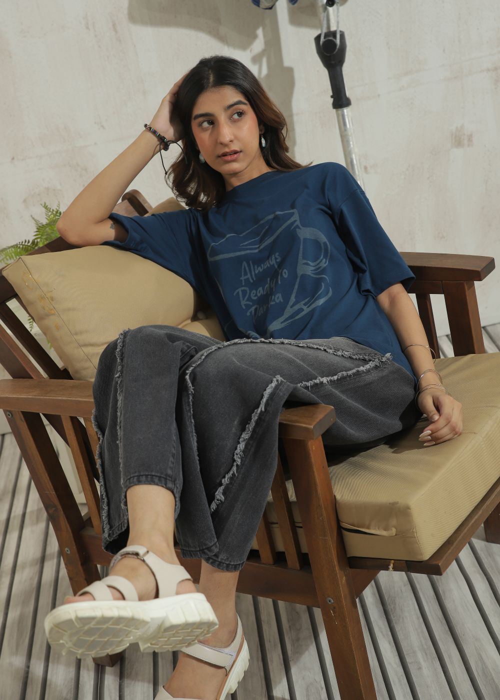 denim Jeans in Grey