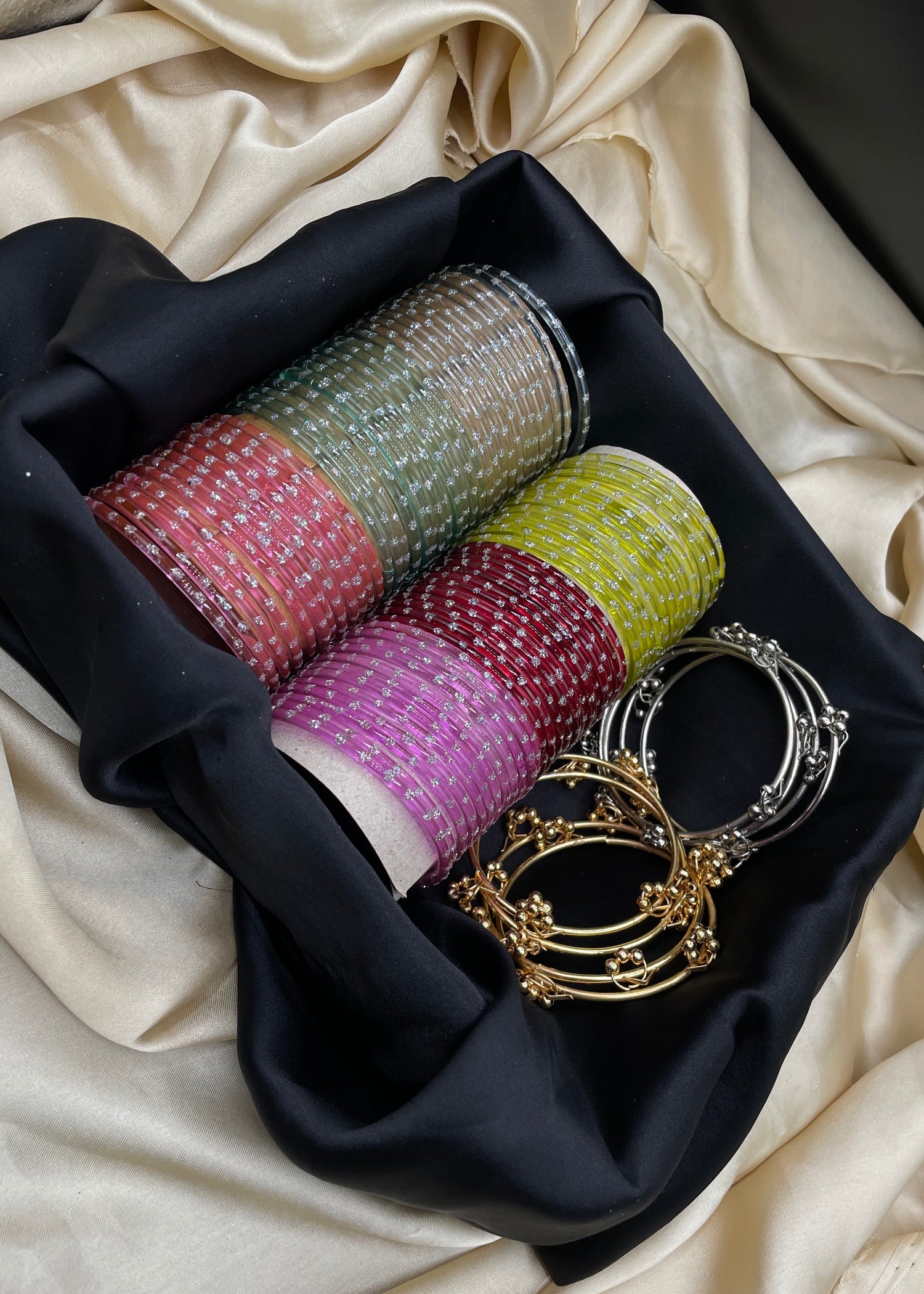 Bangles in Multi Color by - Trendy Women Bangles KMF8414