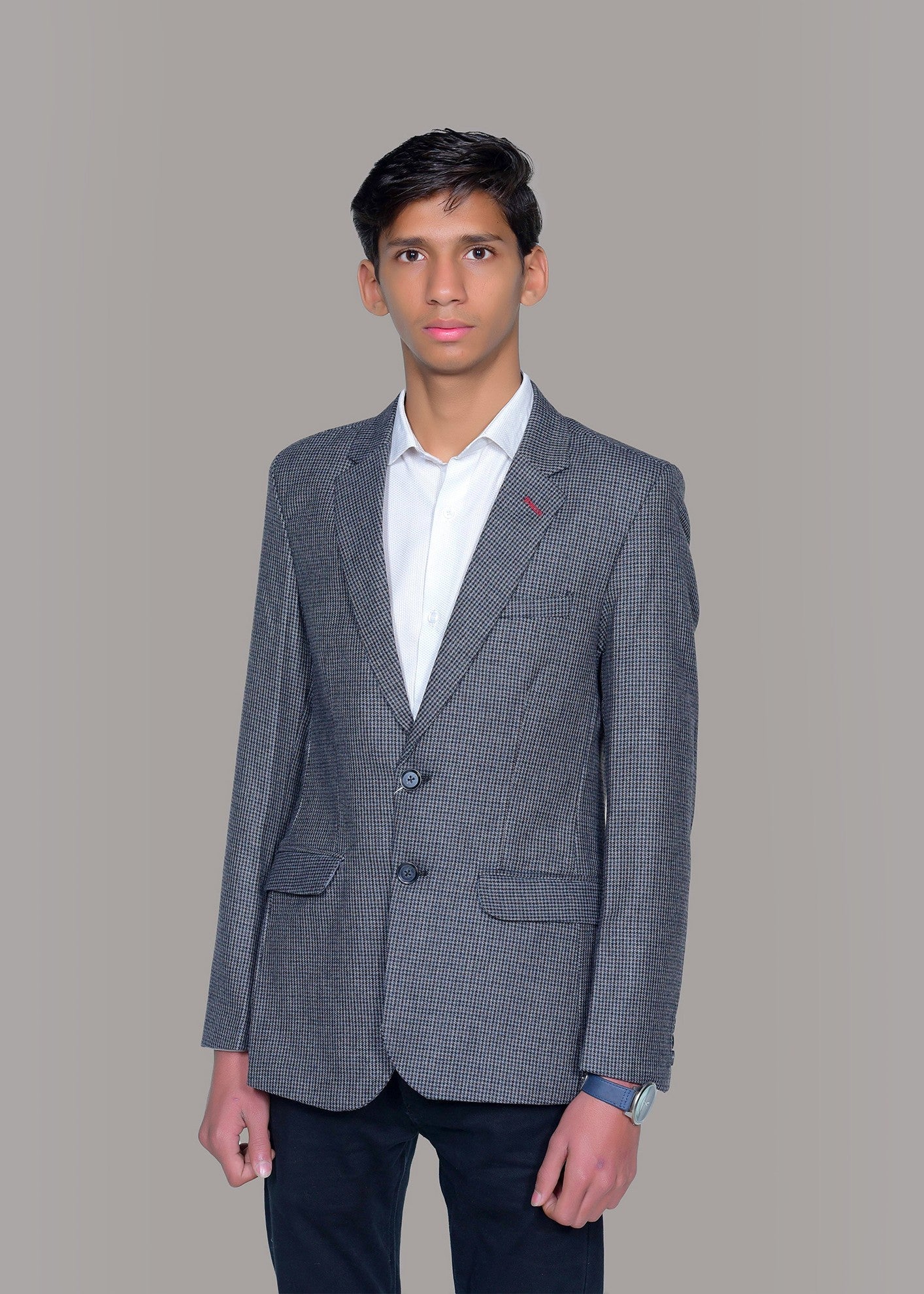 wool Coat in Grey