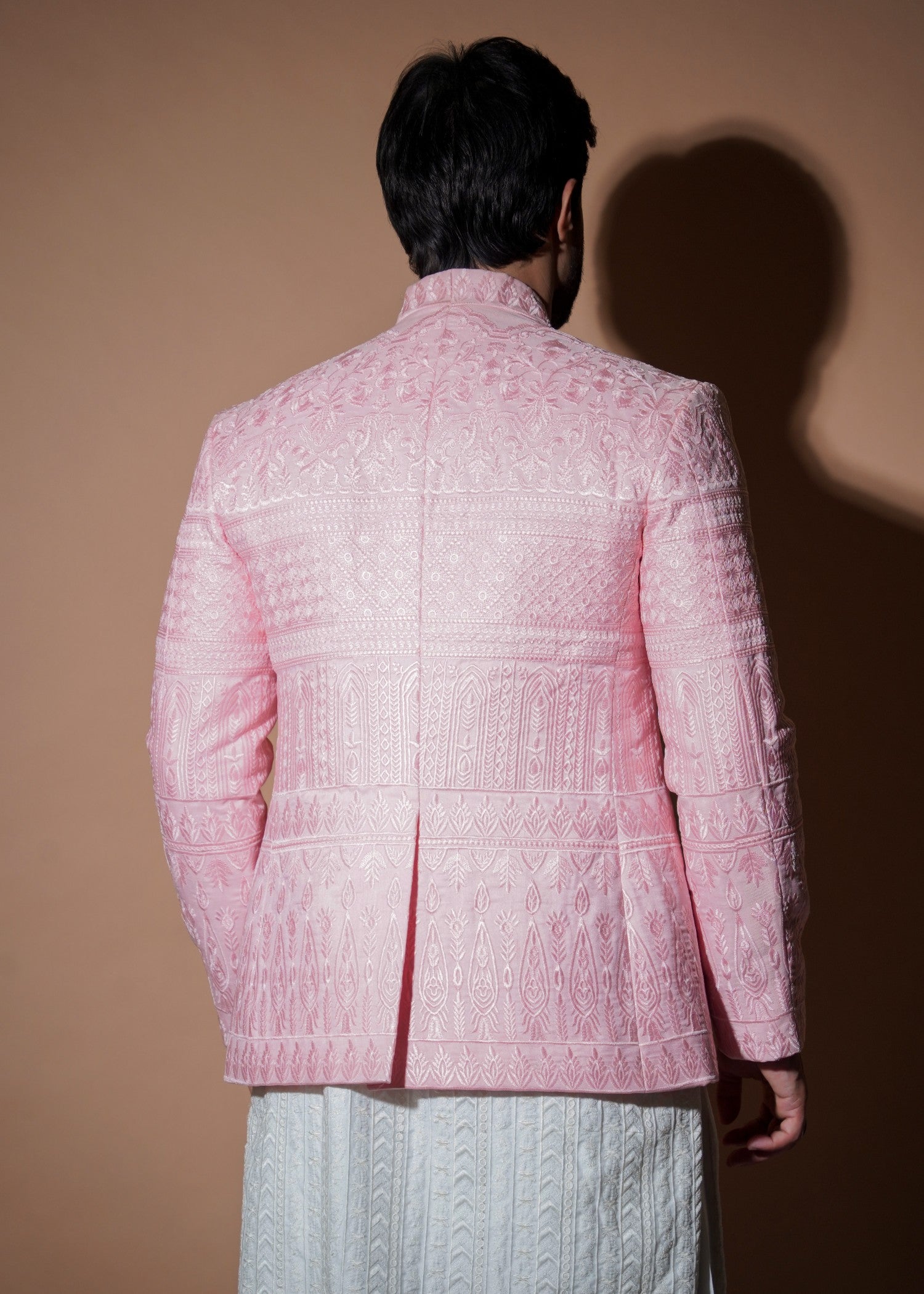 tropical Prince Coat in Blush pink