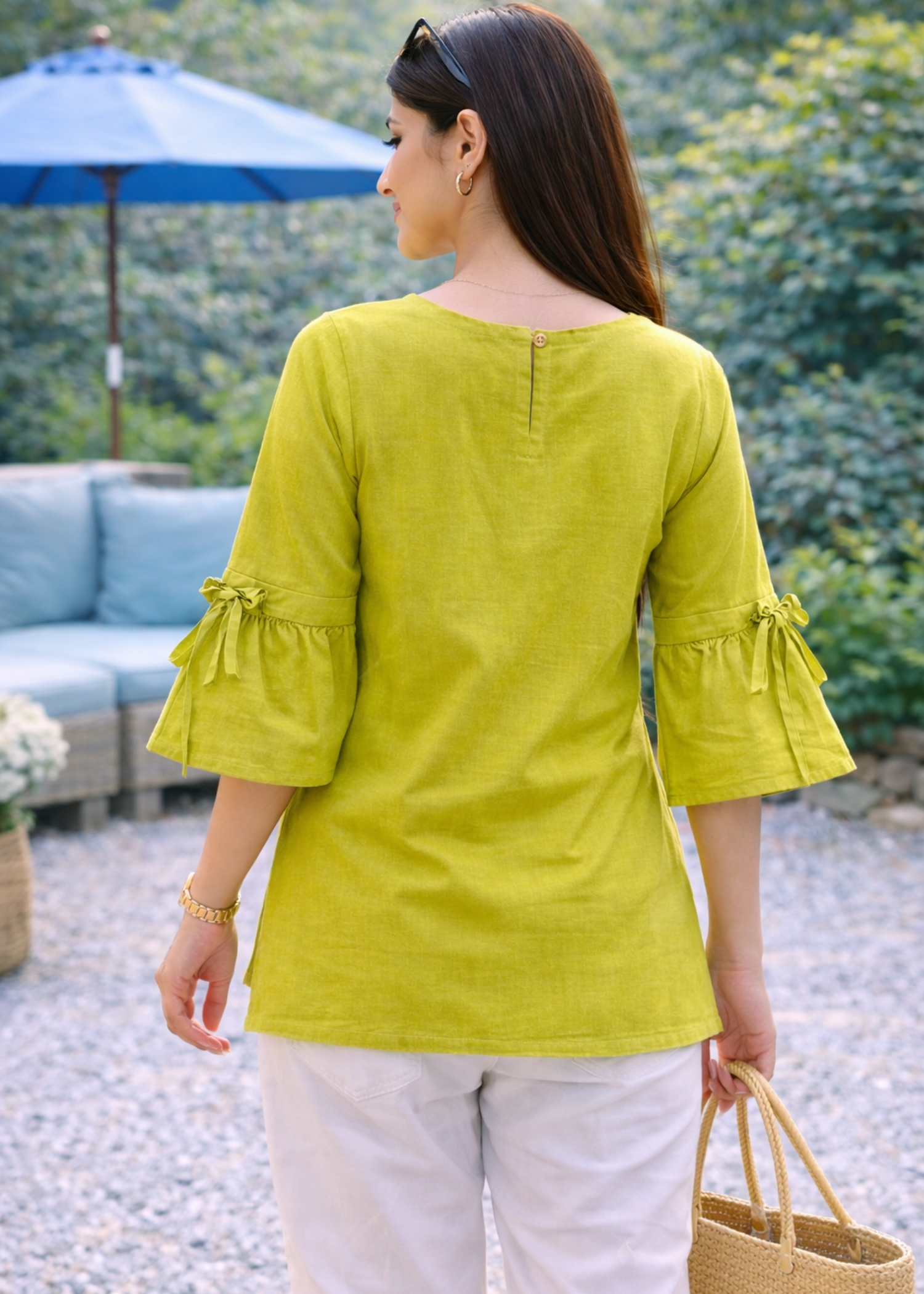 lawn Top in Pear