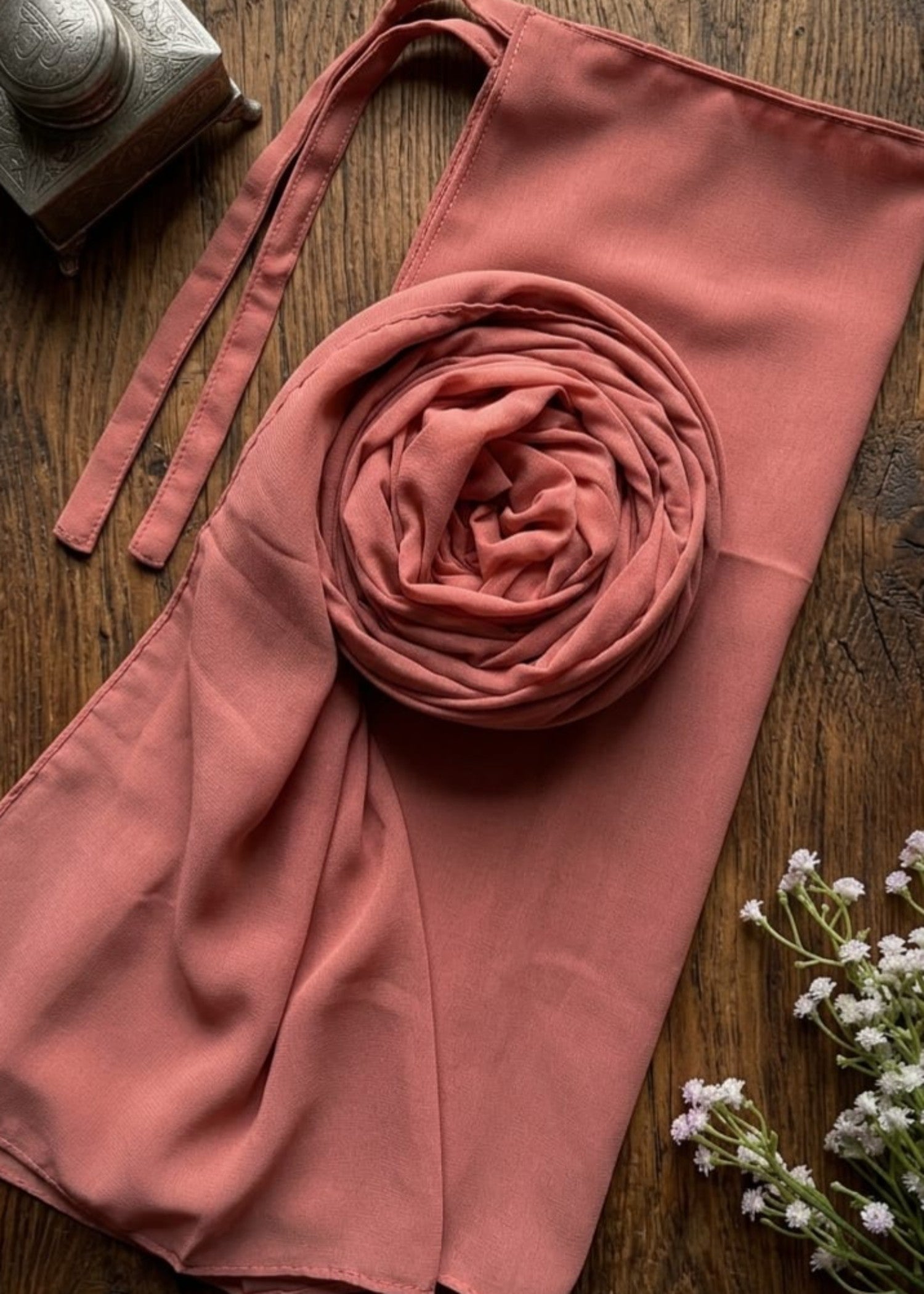 georgette Veil in Pink