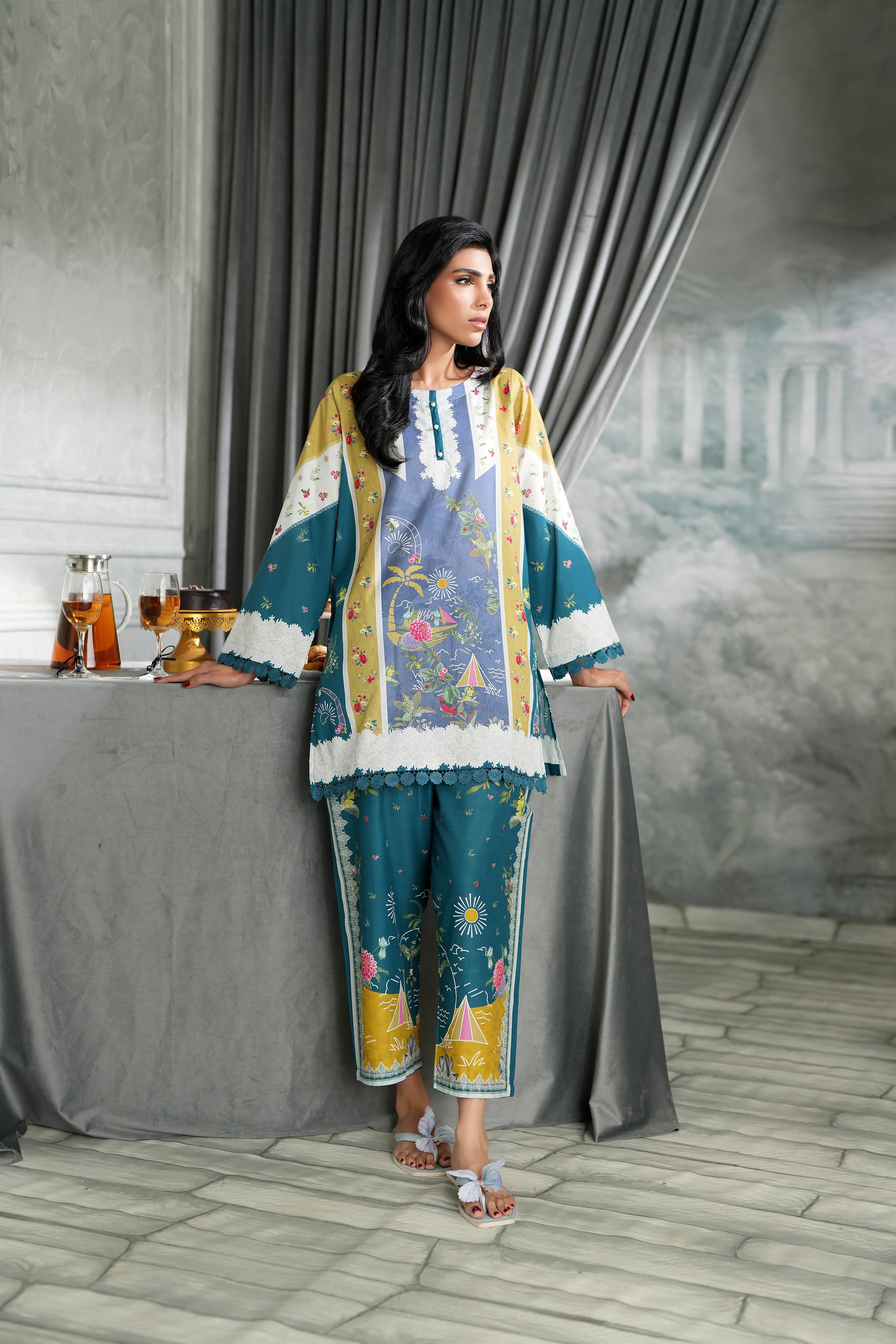 Regalia Cocoon Basic Pret Co-Ord – CB1-8