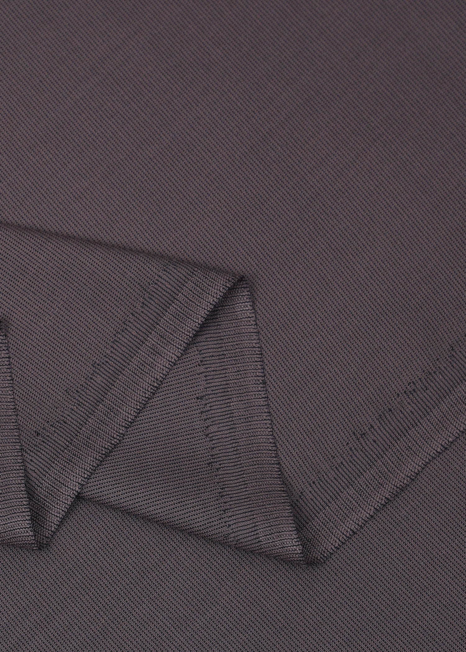textured wash & wear Unstitched in Espresso brown