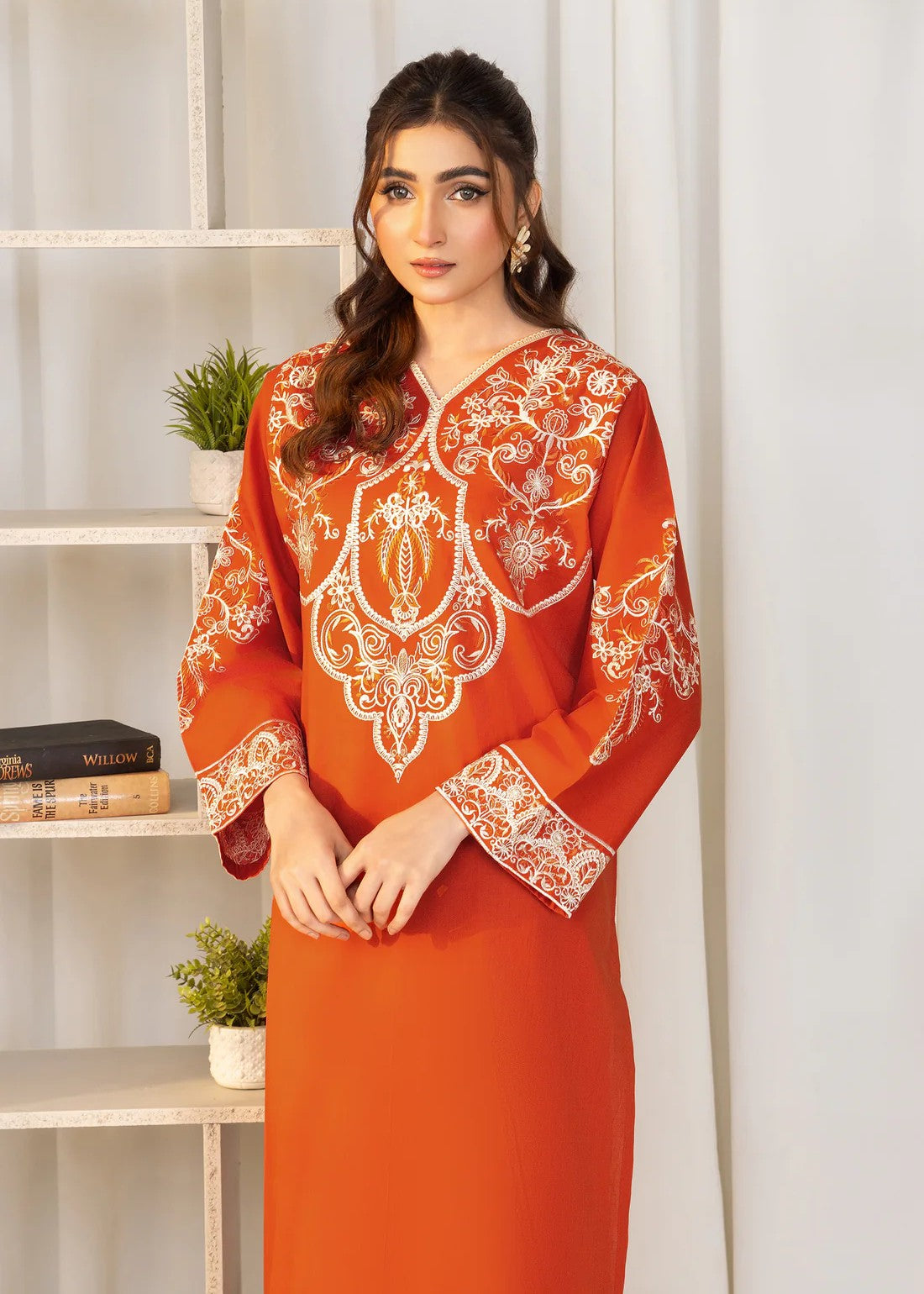 lawn Co Ord Sets in Orange