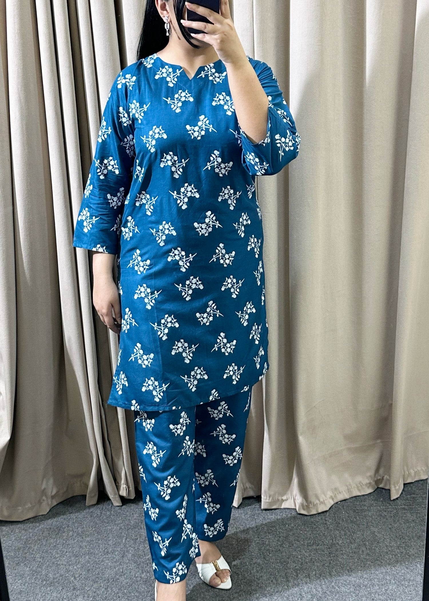 linen Co Ord Sets in Teal