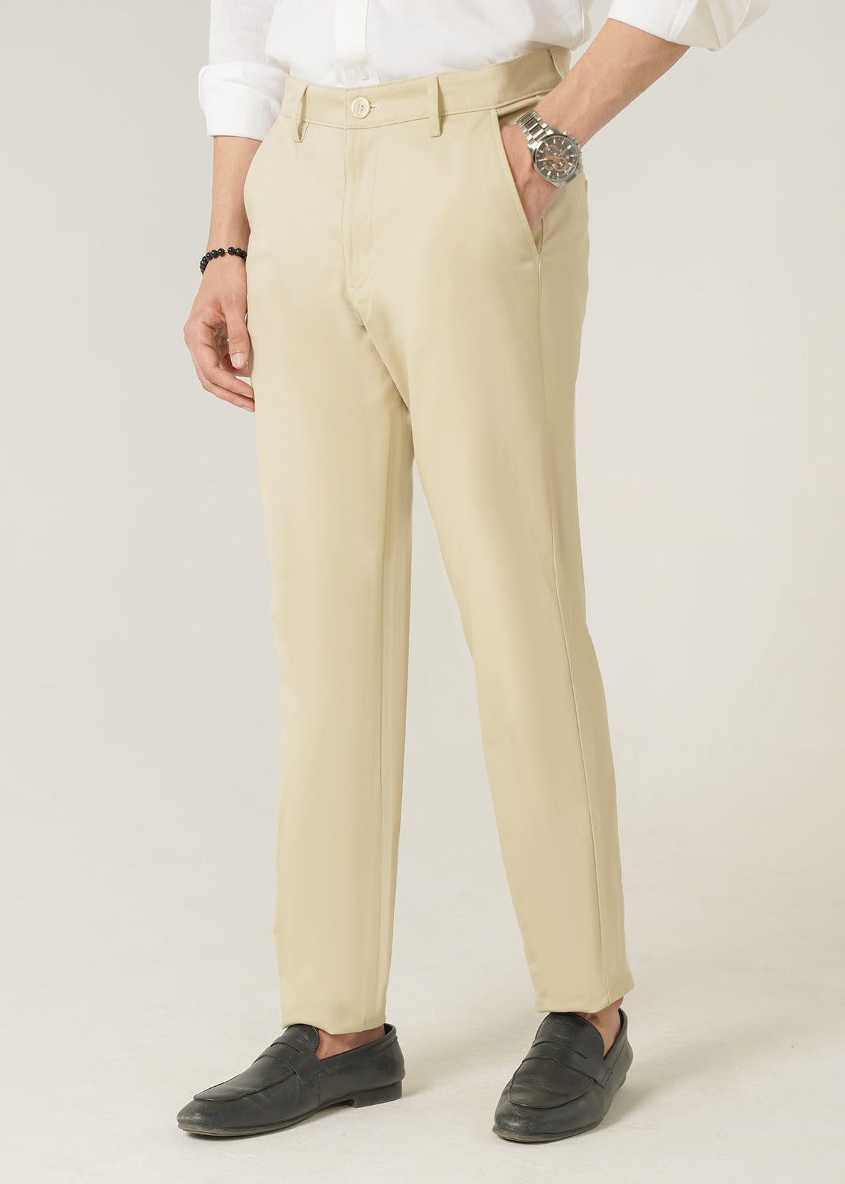 cotton Pants in Vanilla