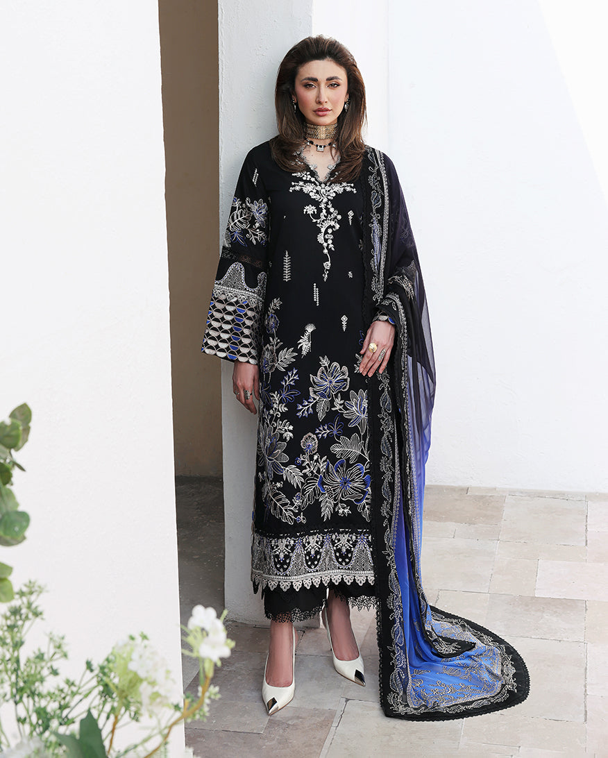 Floral Reveire Lawn – Vogue Theory