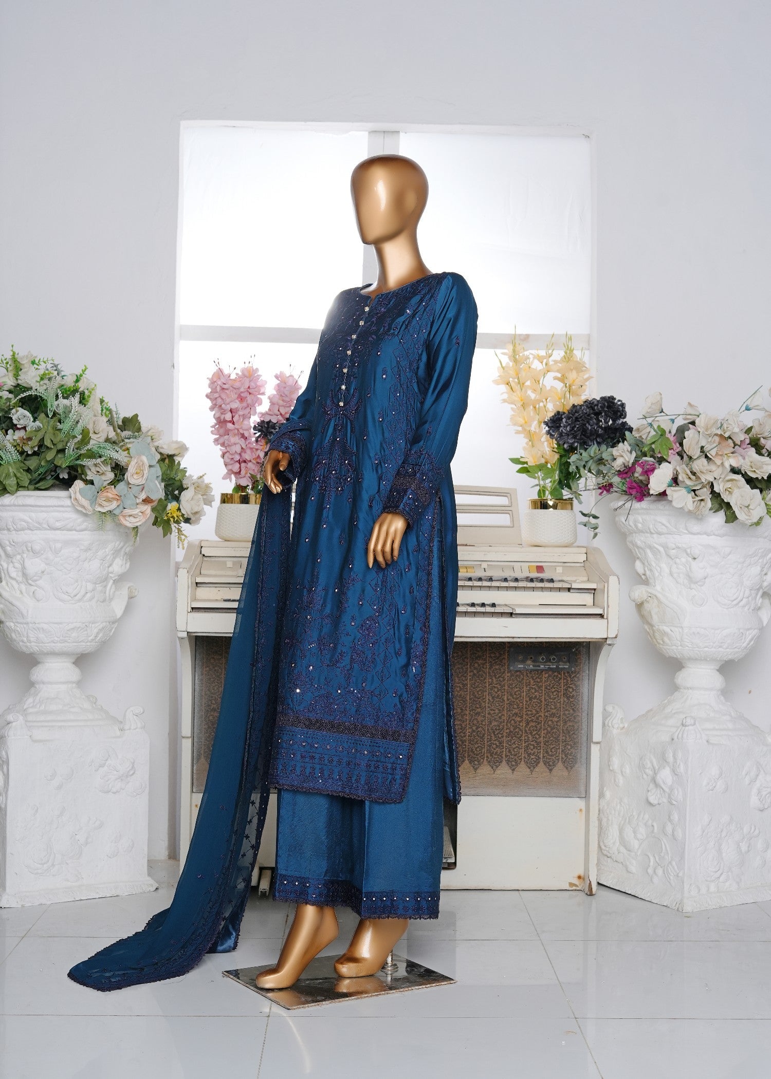 charmuse/shamooz Kurta Set in Dark blue