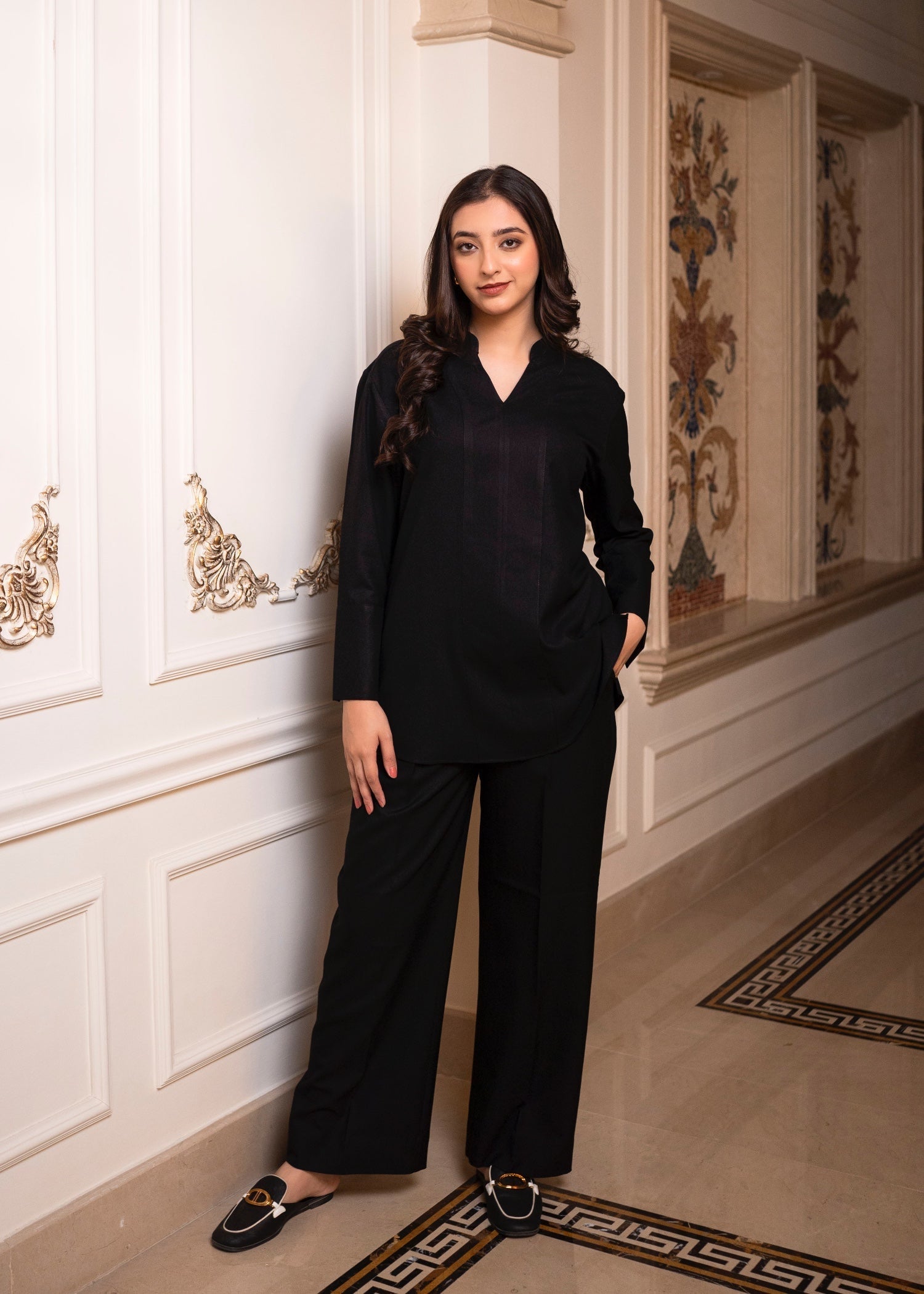 marina Co Ord Sets in Black