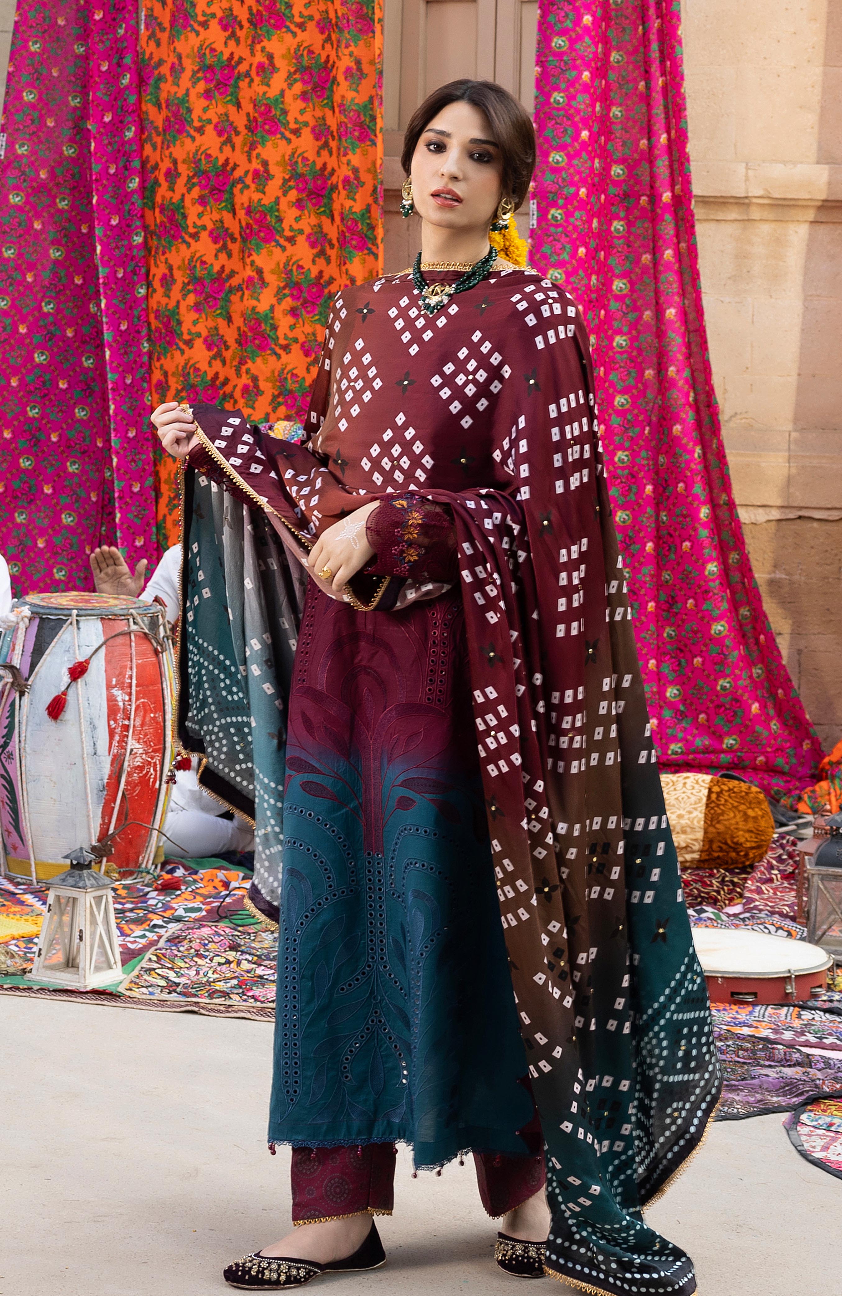 Bandhani Lawn - The Tales of Jaipur – BTJ-26-03