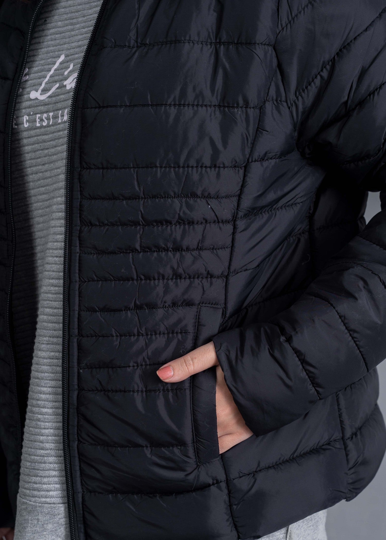 parachute Jacket in Black