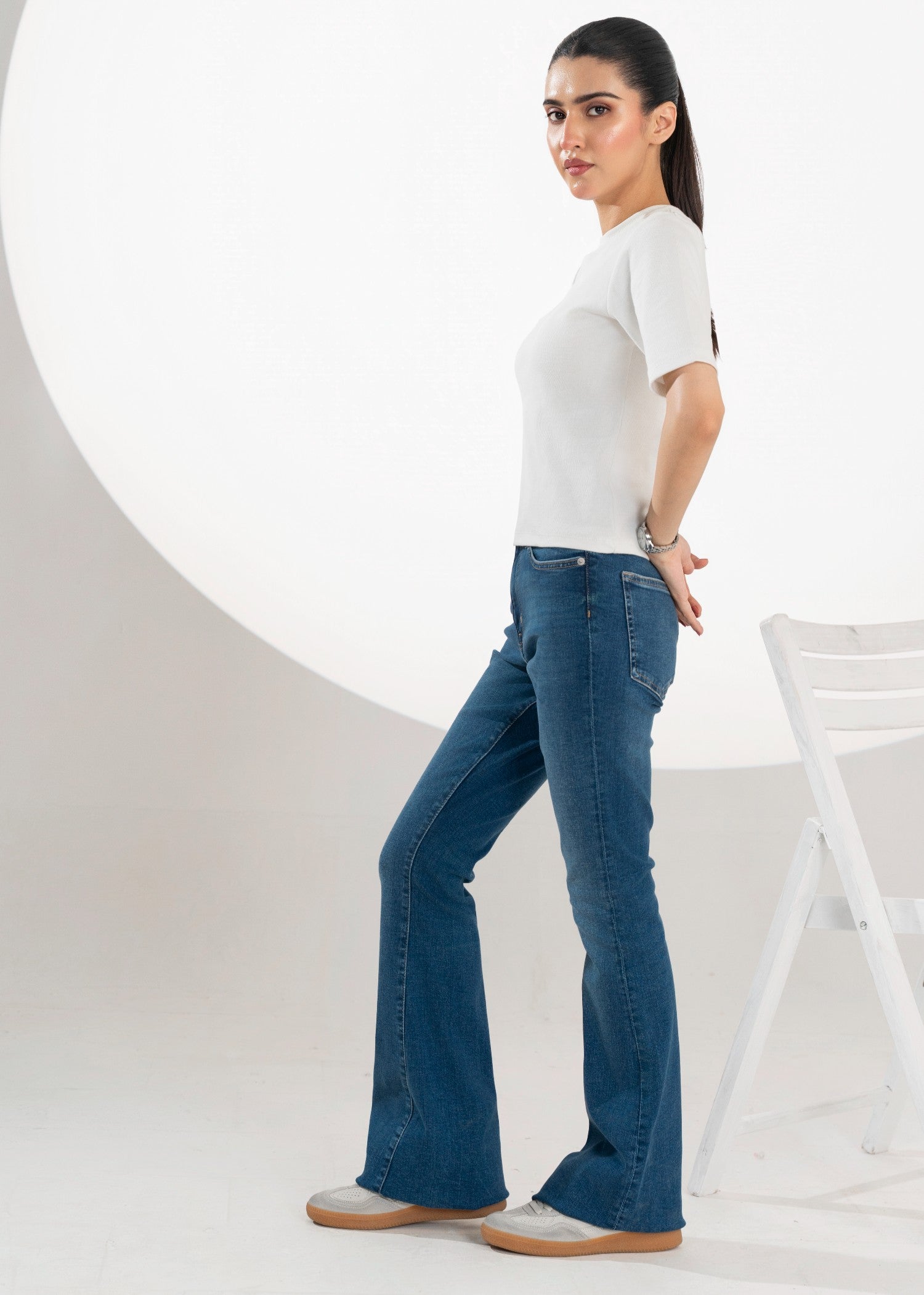 stretch denim Jeans in Blue