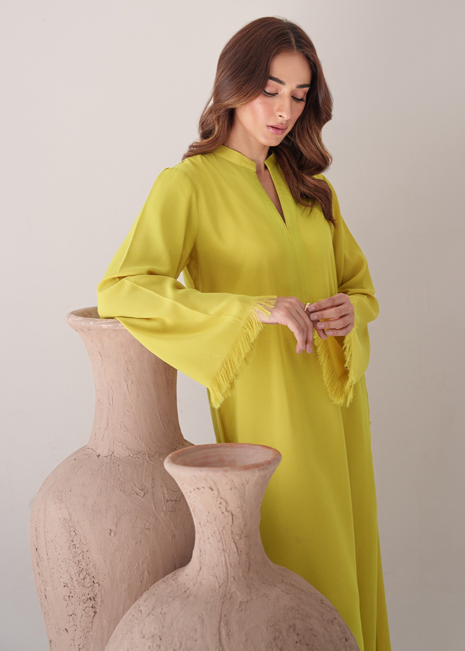 tropical Co ord Sets in Yellow