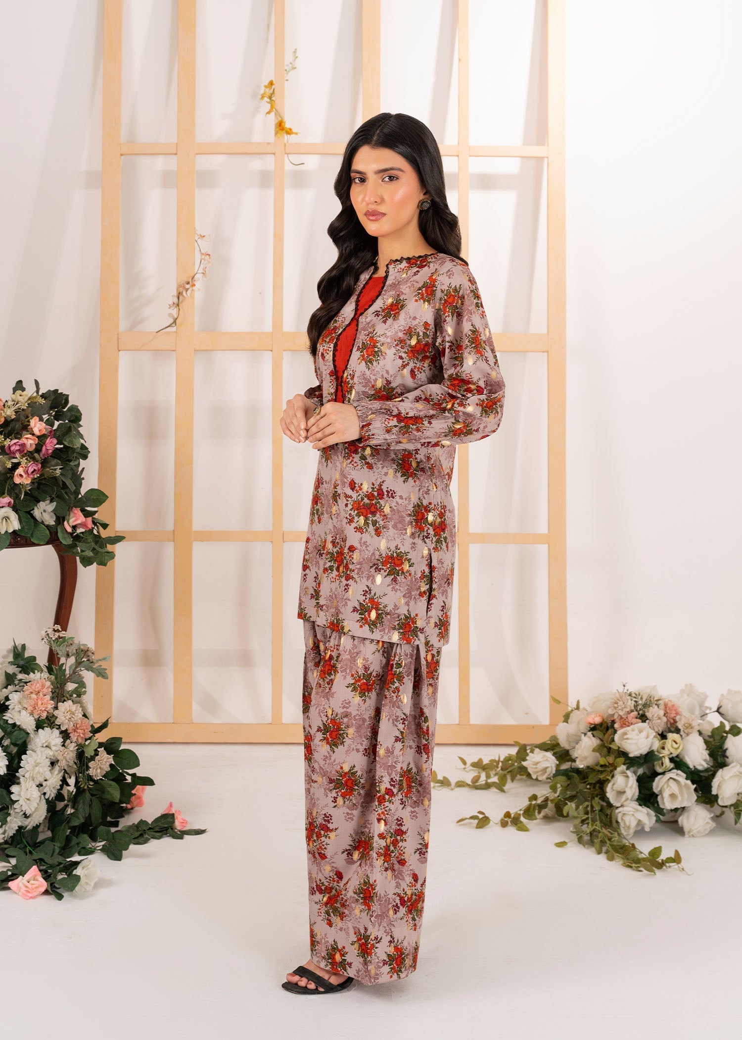 lawn Co Ord Sets in Beige