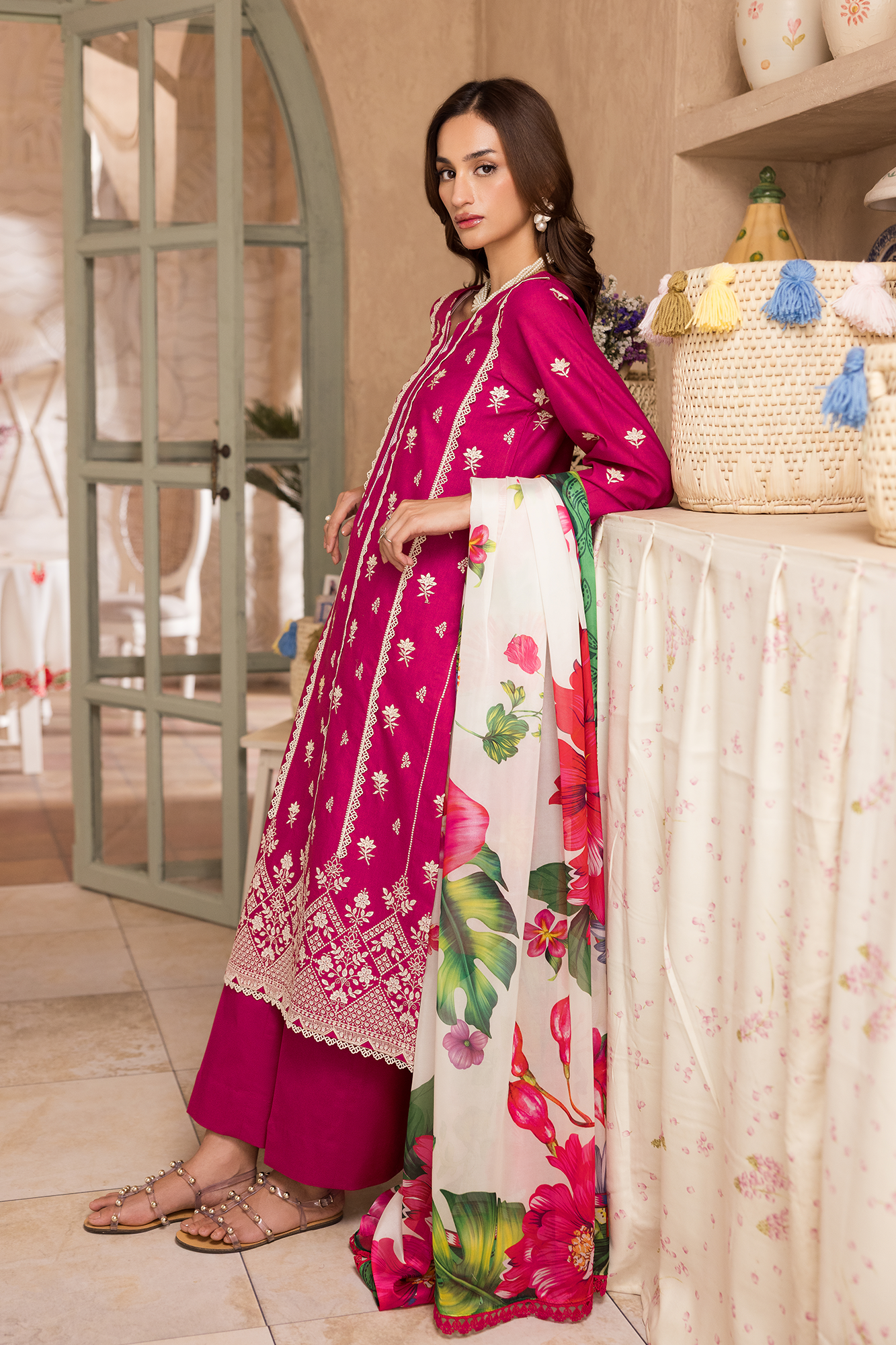 Nissa Chikankari Lawn – N-09