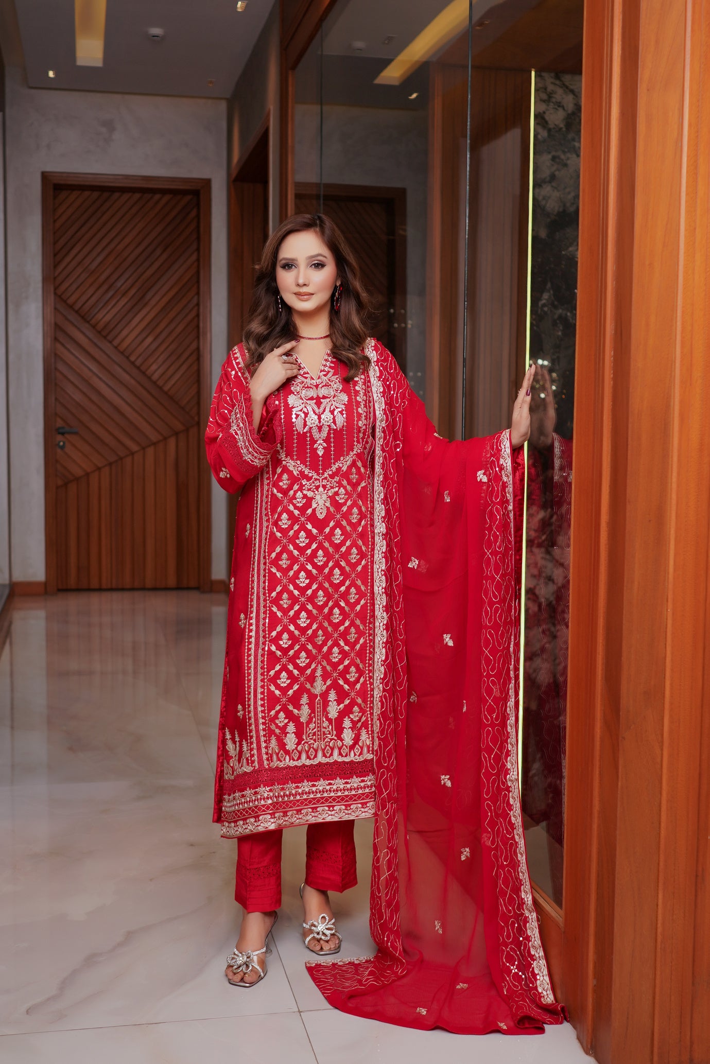 Shamooz Silk Edit Festive Pret Formals – D-2