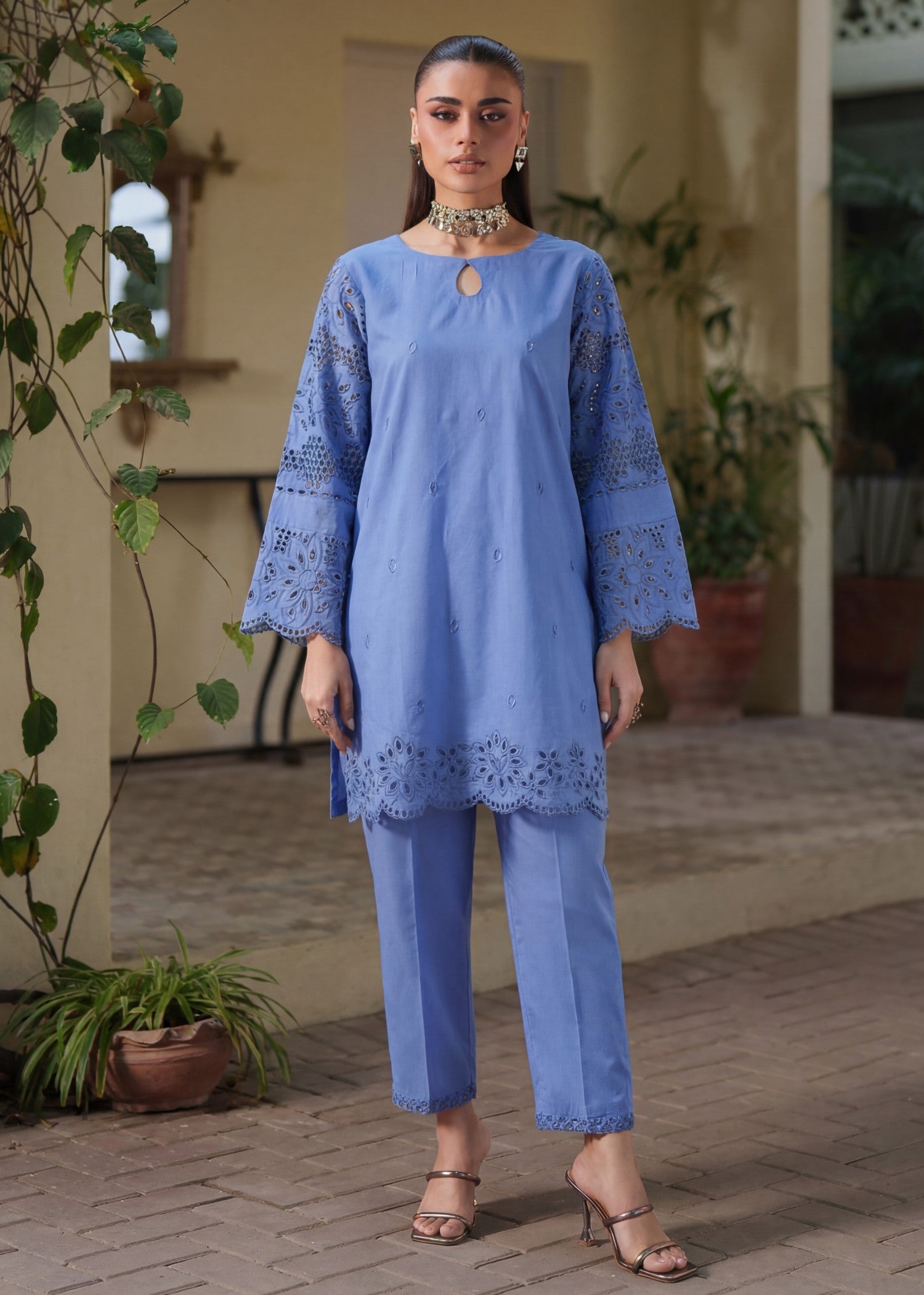 cotton Co Ord Sets in Denim