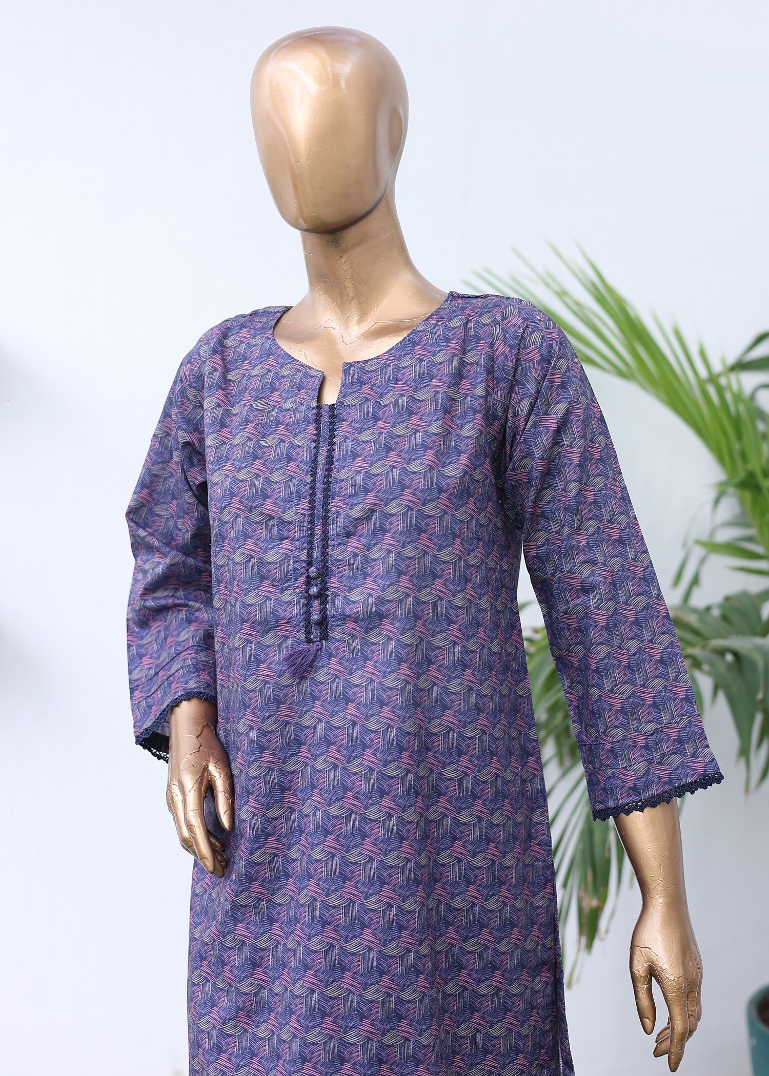 lawn Co Ord Sets in Royal purple