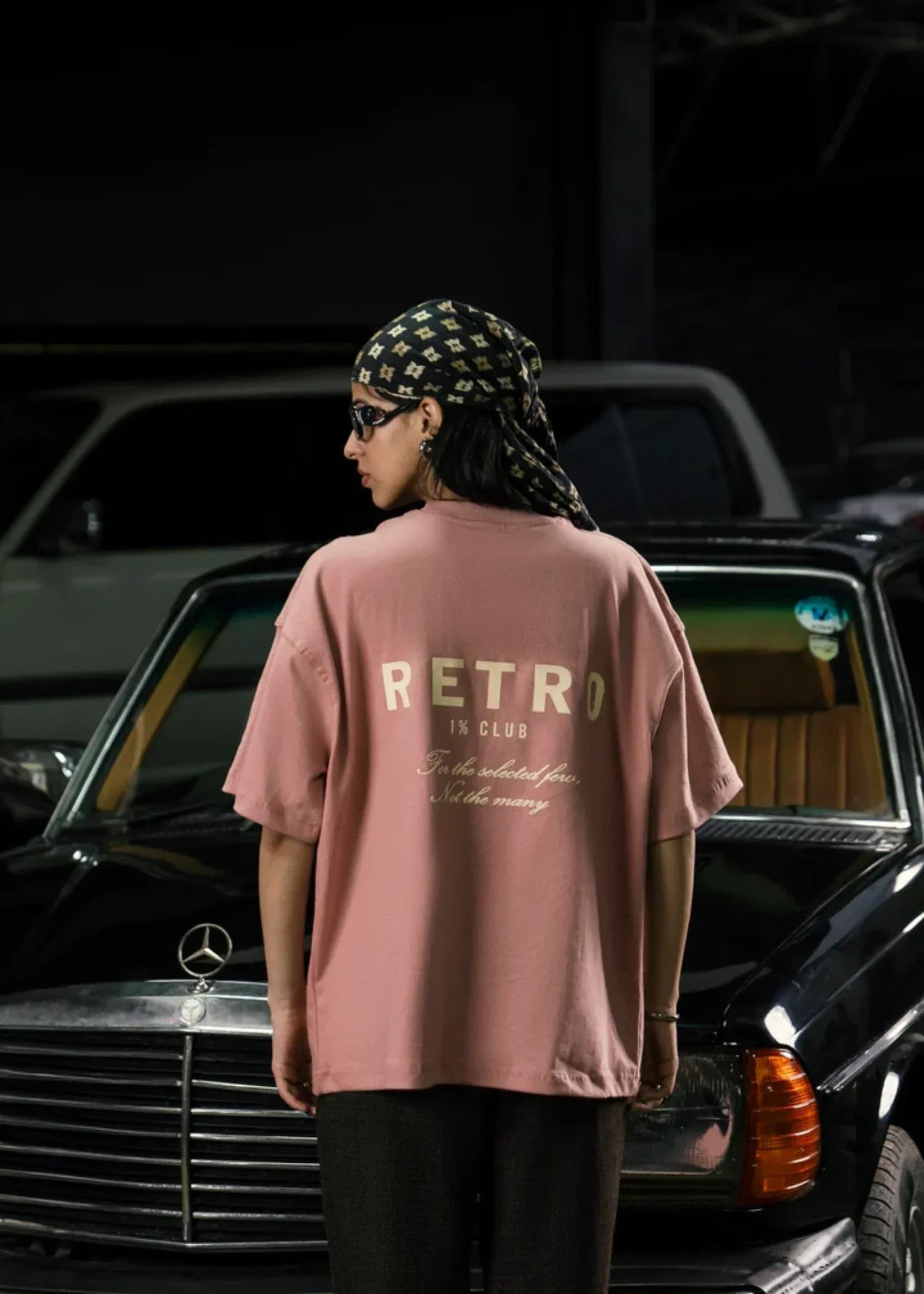 cotton jersey T Shirt in Flamingo