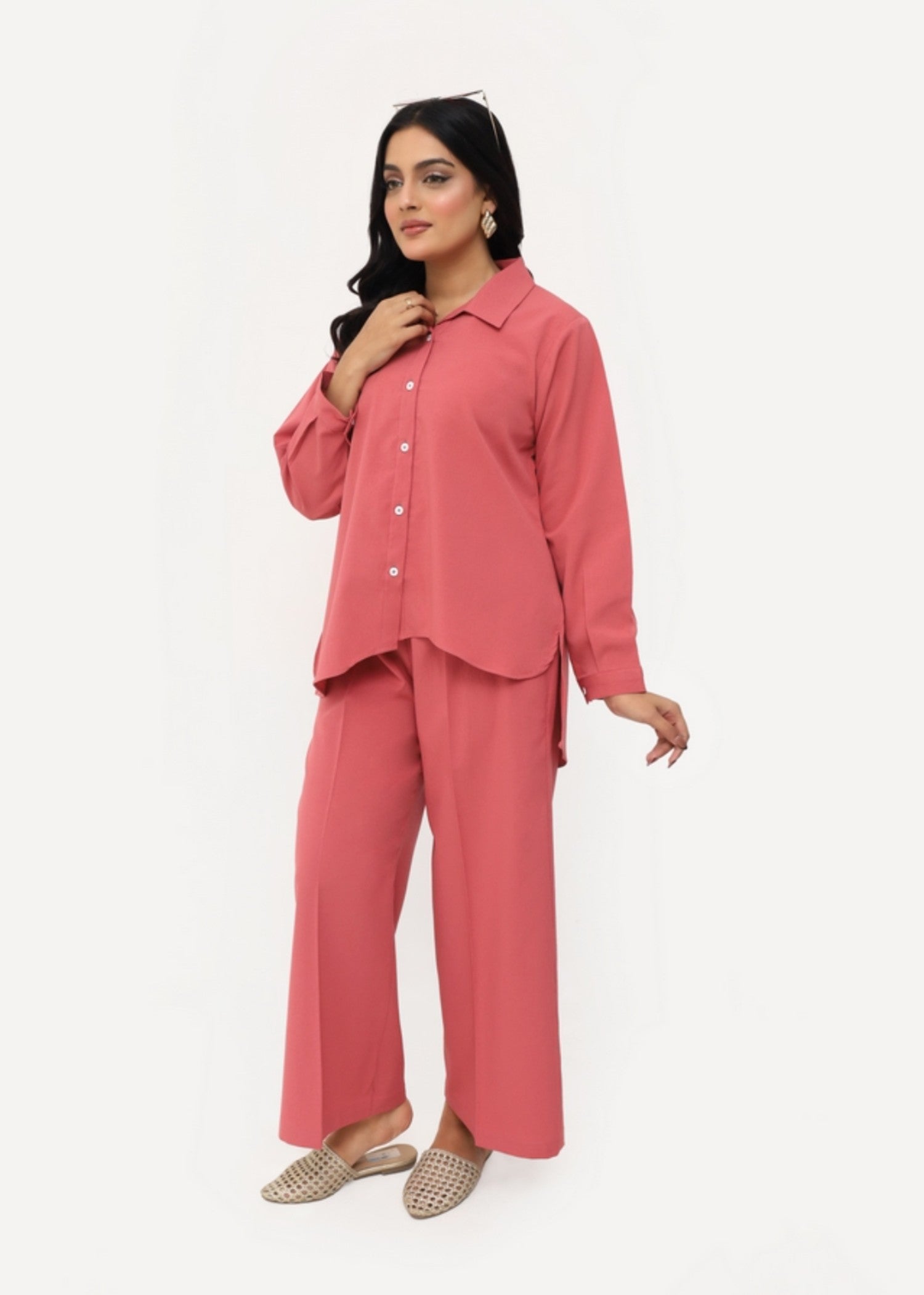polycotton Co Ord Sets in Blush