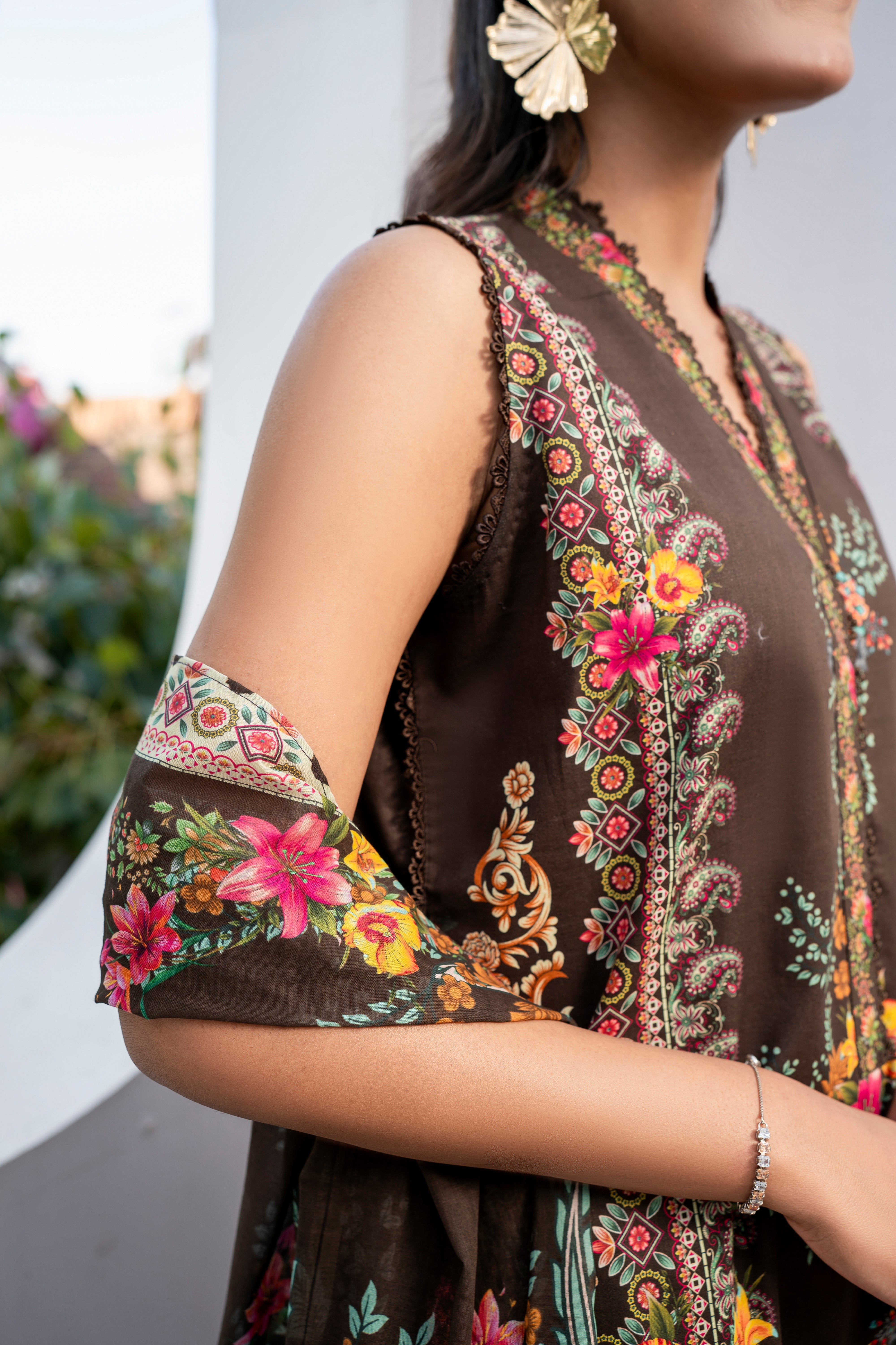 Summer Printed Lawn – D113