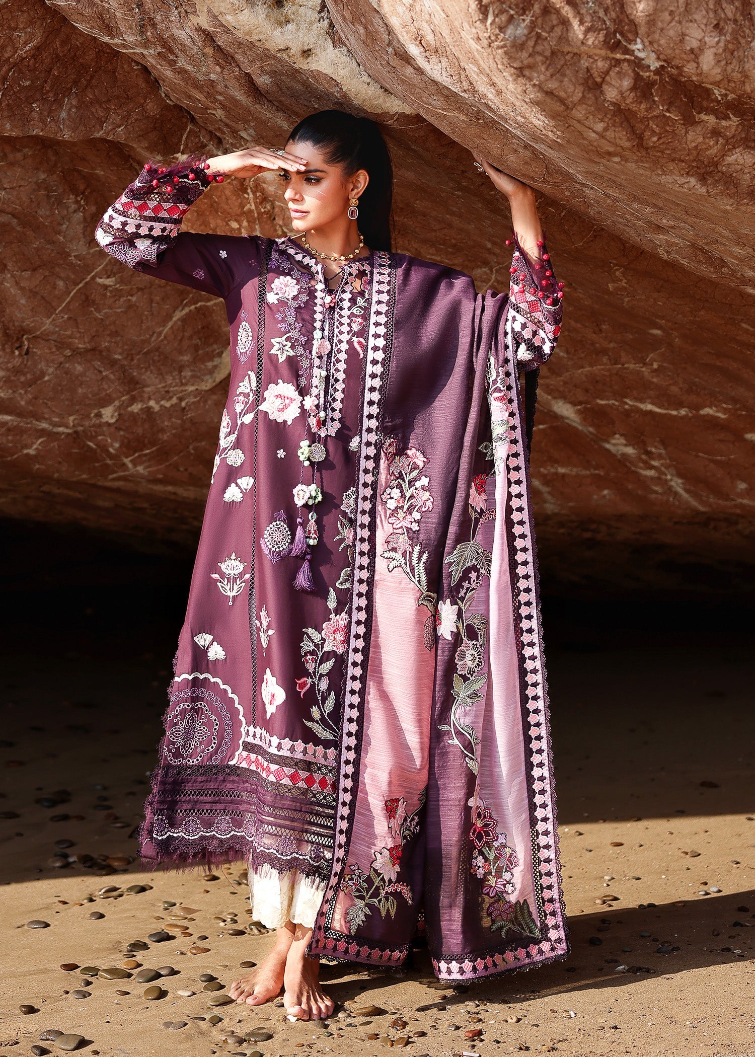Breeze Festive Luxury Lawn – NOOR-2-A