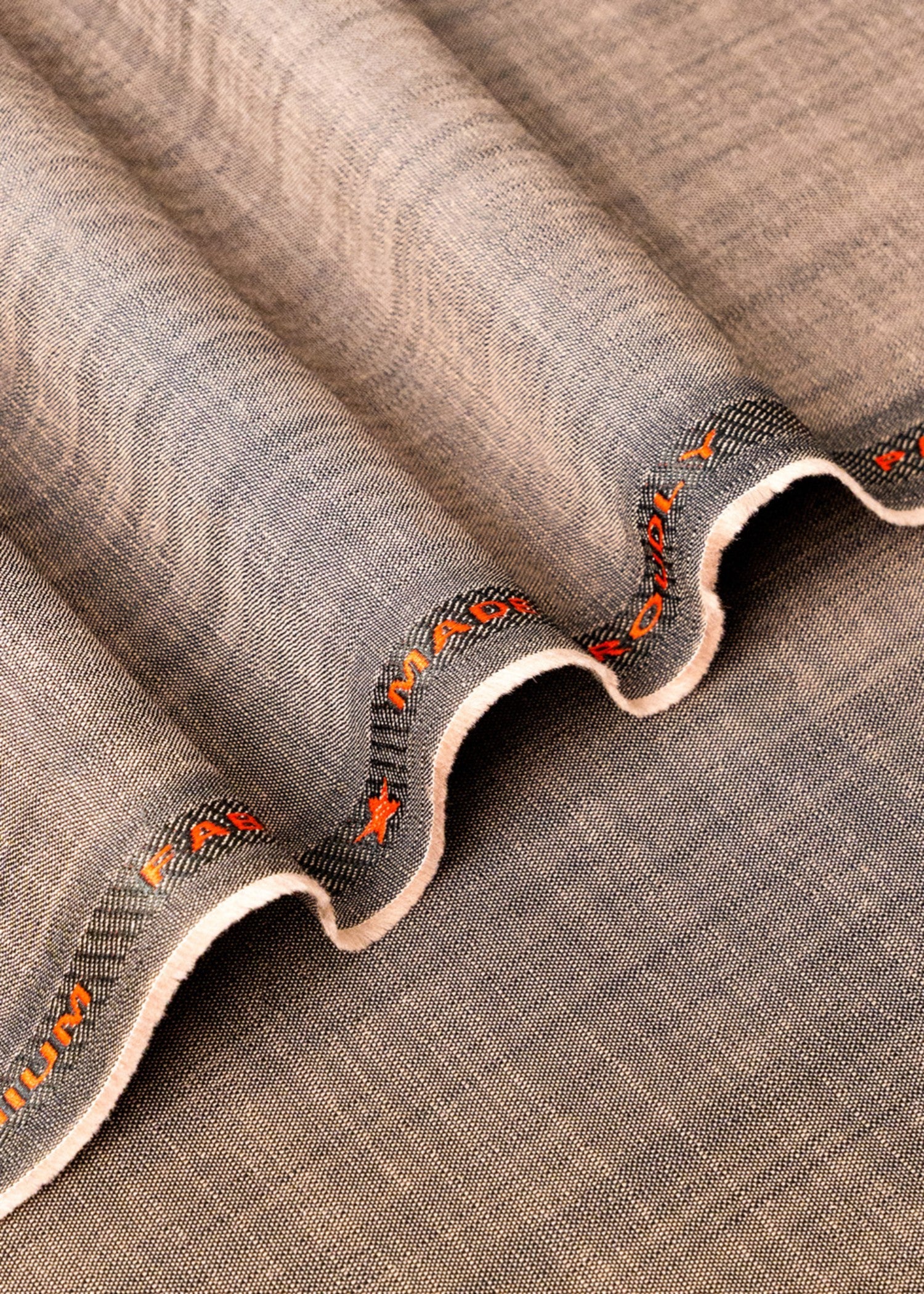cotton Unstitched in Purple taupe