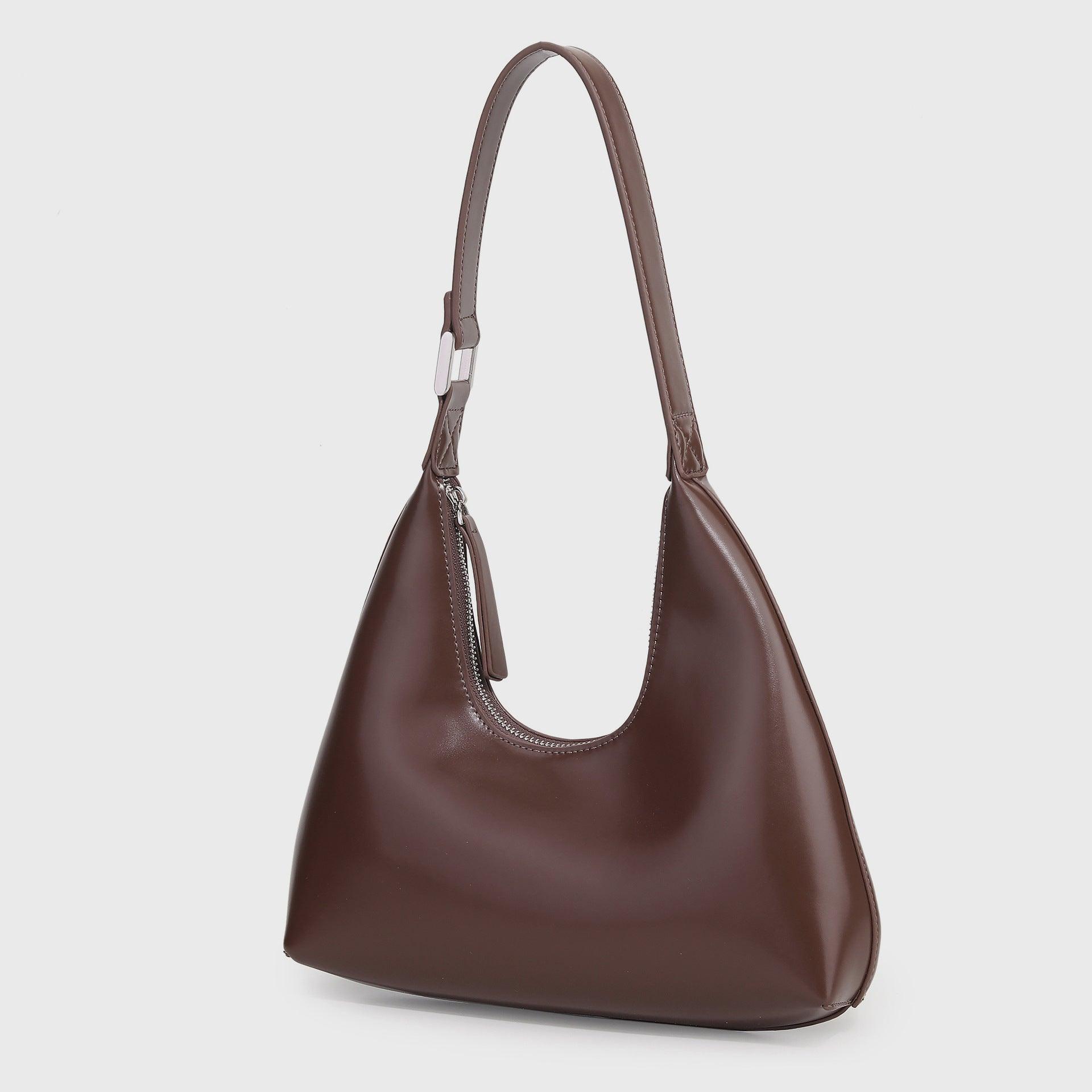 One-Shoulder Ladies Handbag Retro Cowhide Bag